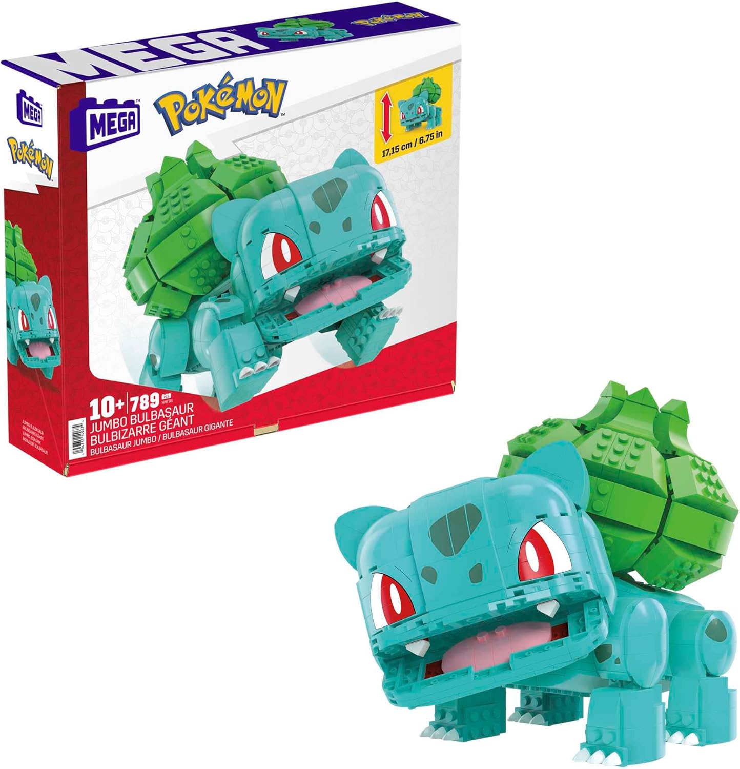 MEGA Pokémon Jumbo Bulbasaur Building Set