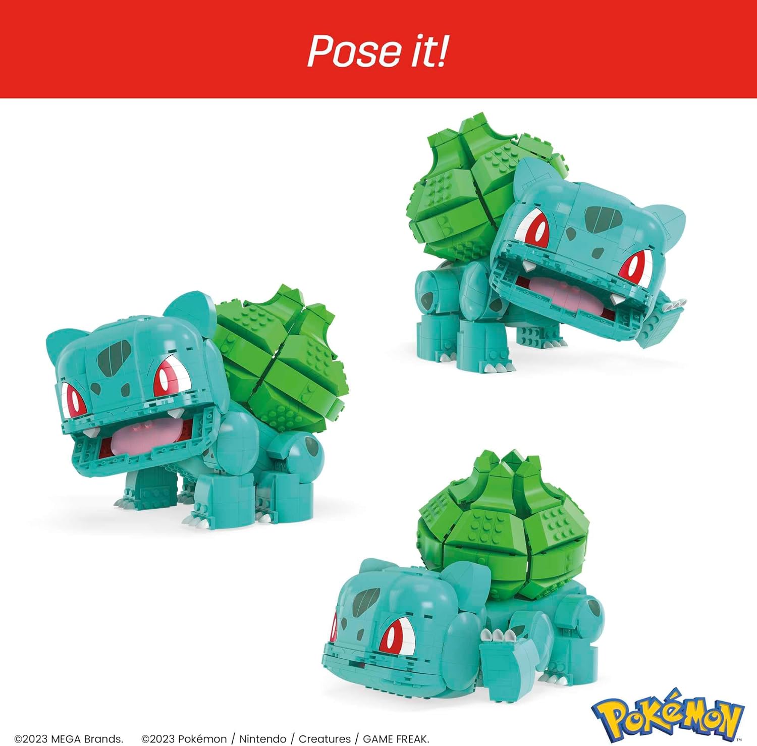 MEGA Pokémon Jumbo Bulbasaur Building Set