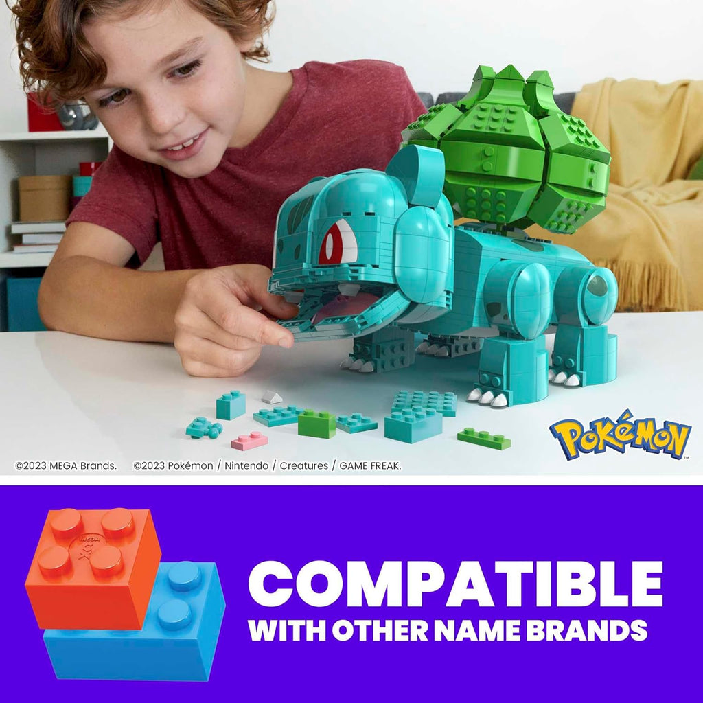 MEGA Pokémon Jumbo Bulbasaur Building Set