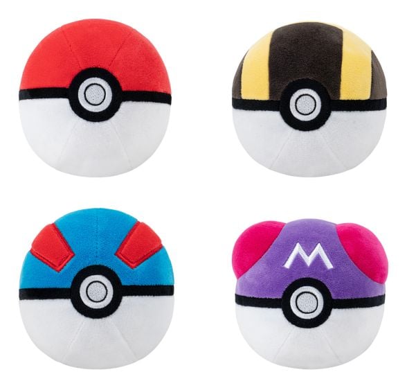 Pokémon 4" Poké Ball Plush Assortment