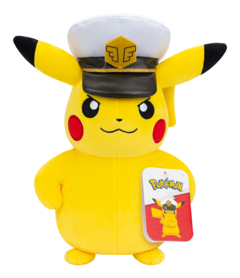 Pokémon Captain Pikachu 8" Plush