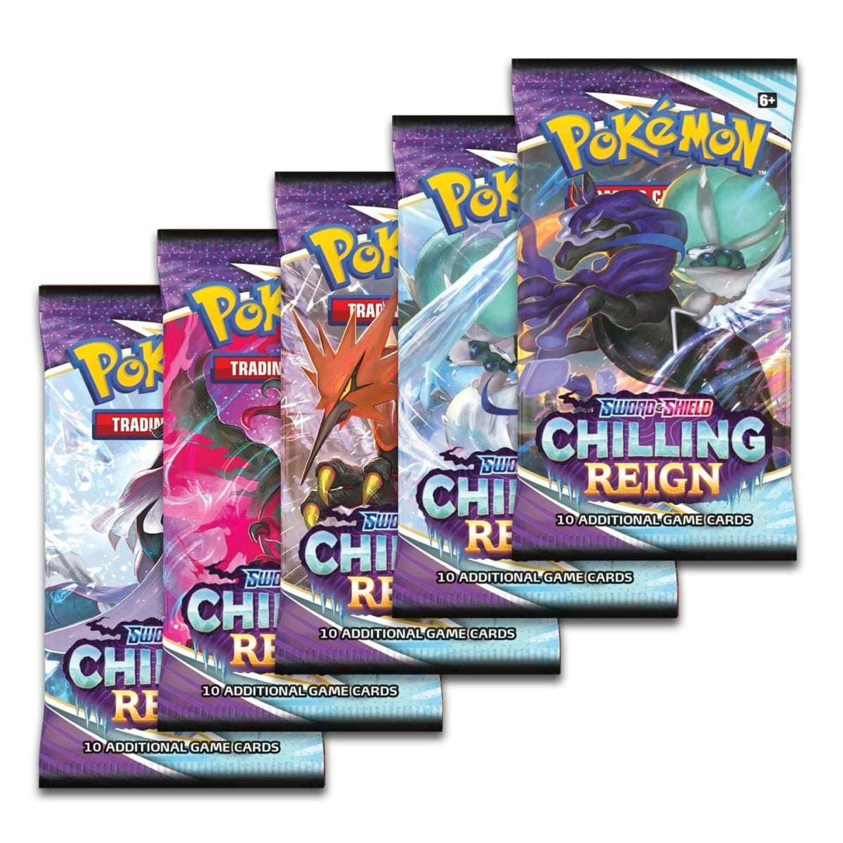 Chilling Reign – Art Set (x5) Booster Packs