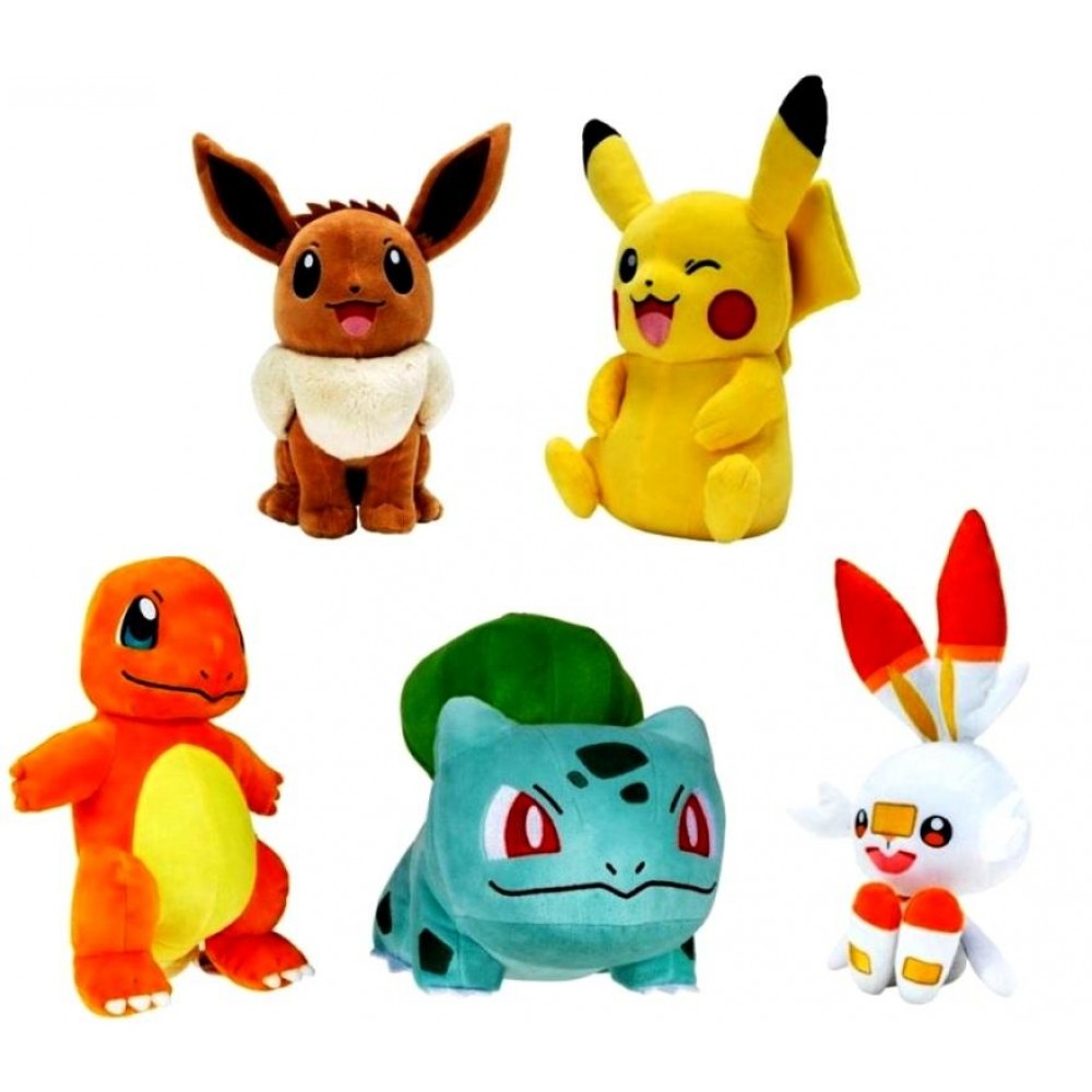 Pokémon 12" Plush – Assorted Characters