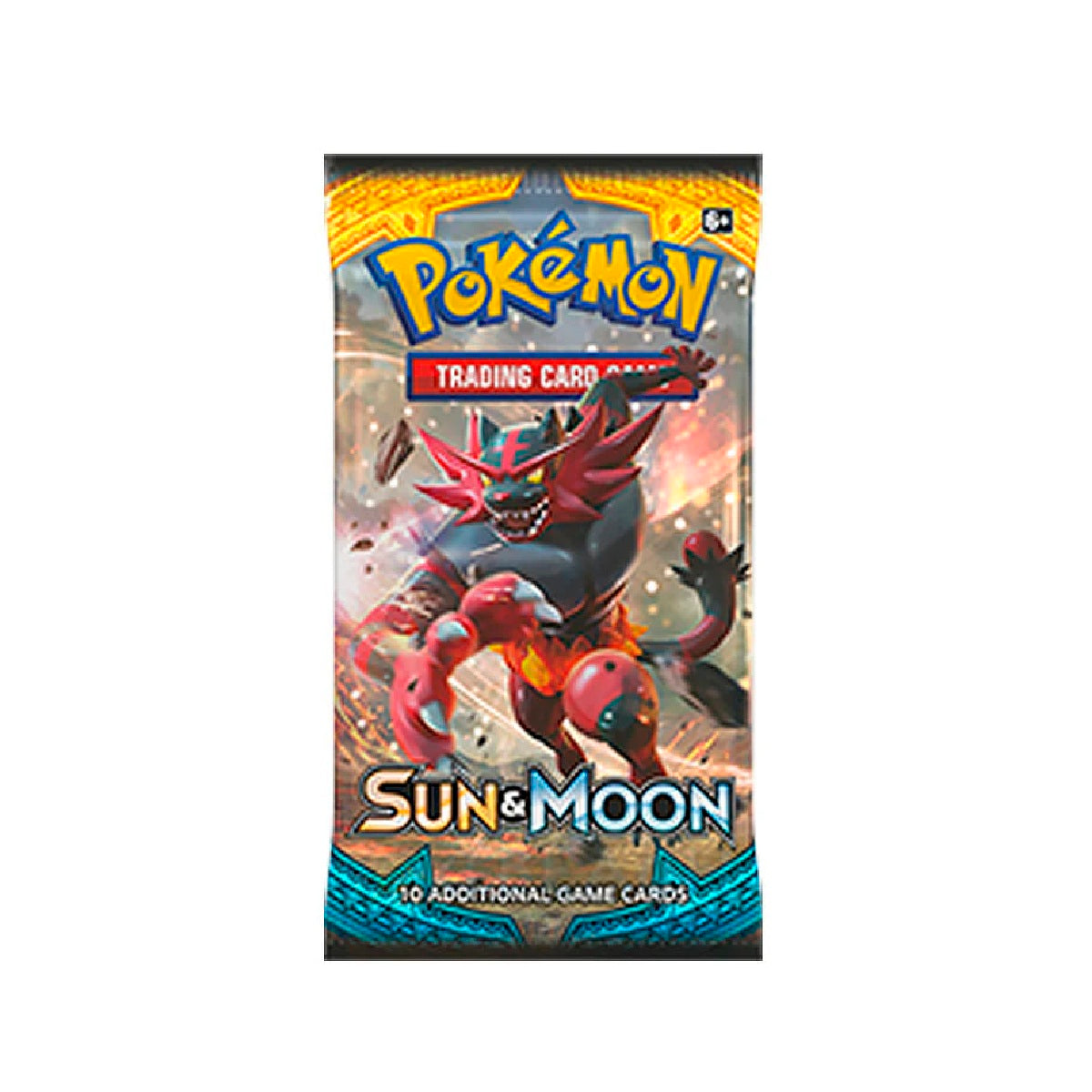 Sun & Moon Base Set – Incineroar Artwork Booster Pack