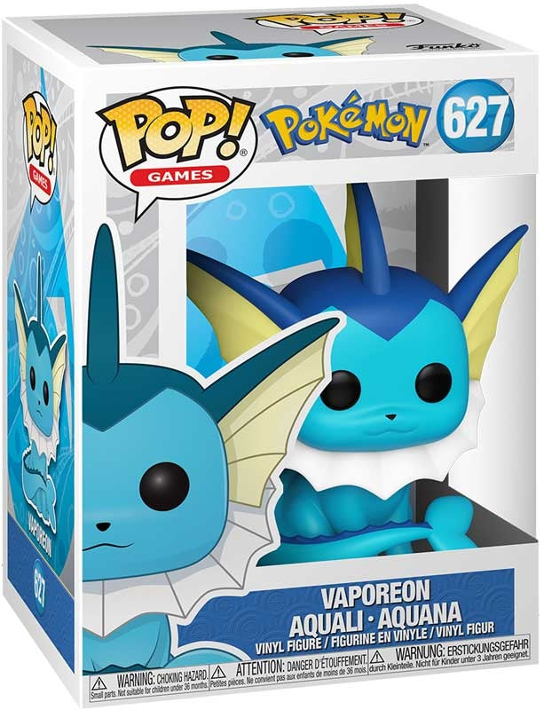 Funko Pop Games: Pokémon – Vaporeon