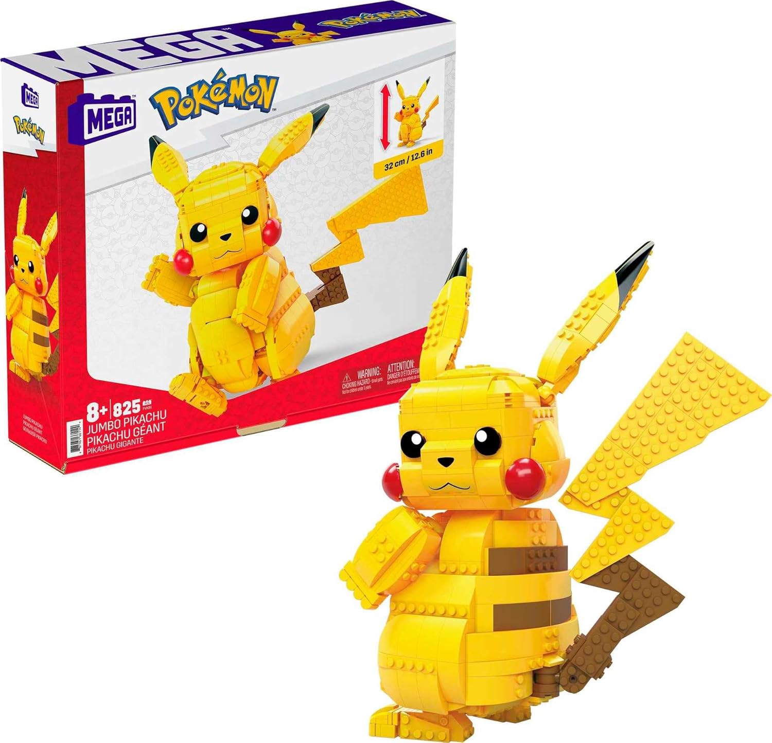 MEGA Pokémon Action Figure – Jumbo Pikachu