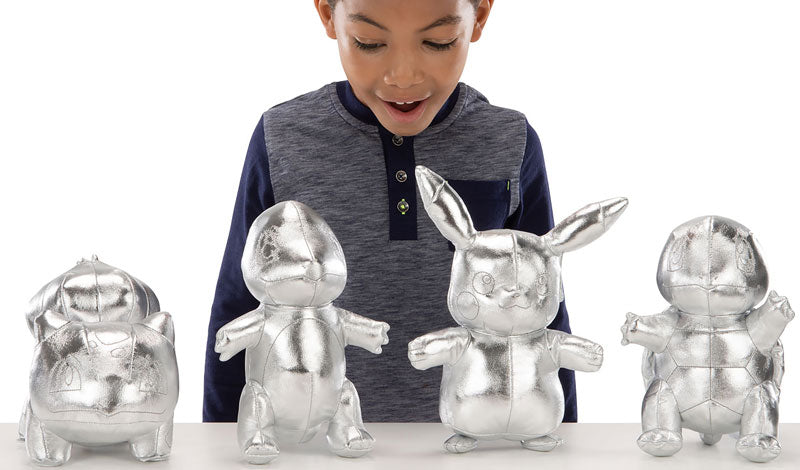 Pokémon 25th Celebration Silver Plush – 8 Inch Assortment