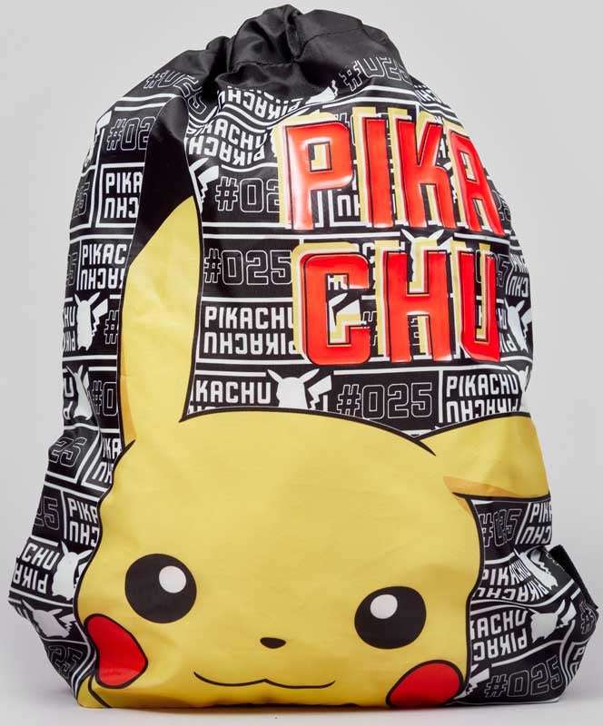 Pokémon Pikachu Trainer Drawstring Bag