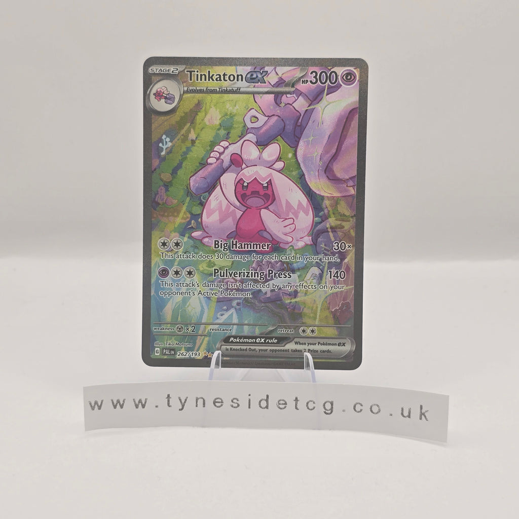 Tinkaton ex 262/193 - Paldea Evolved (English Single)