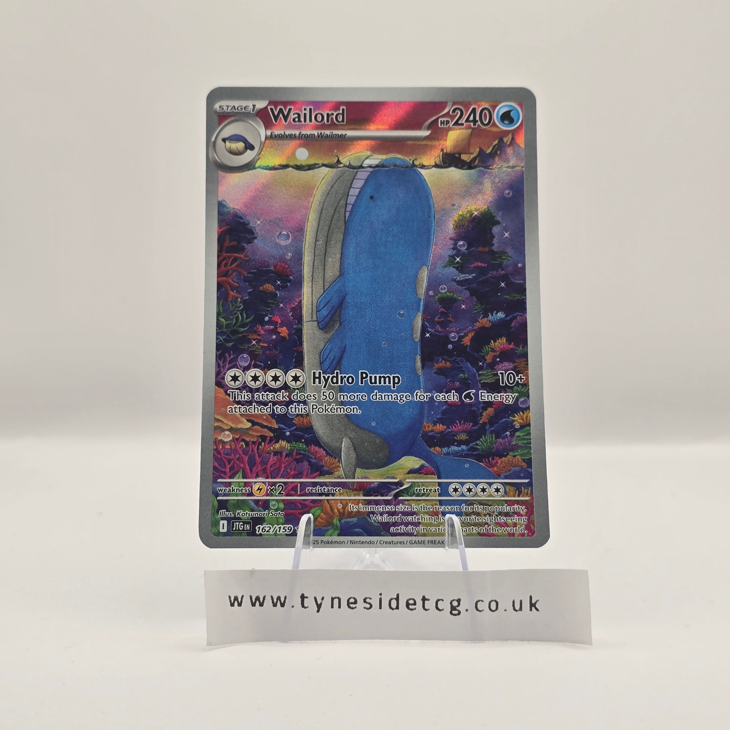 Wailord 162/159 – Journey Together (English Single)