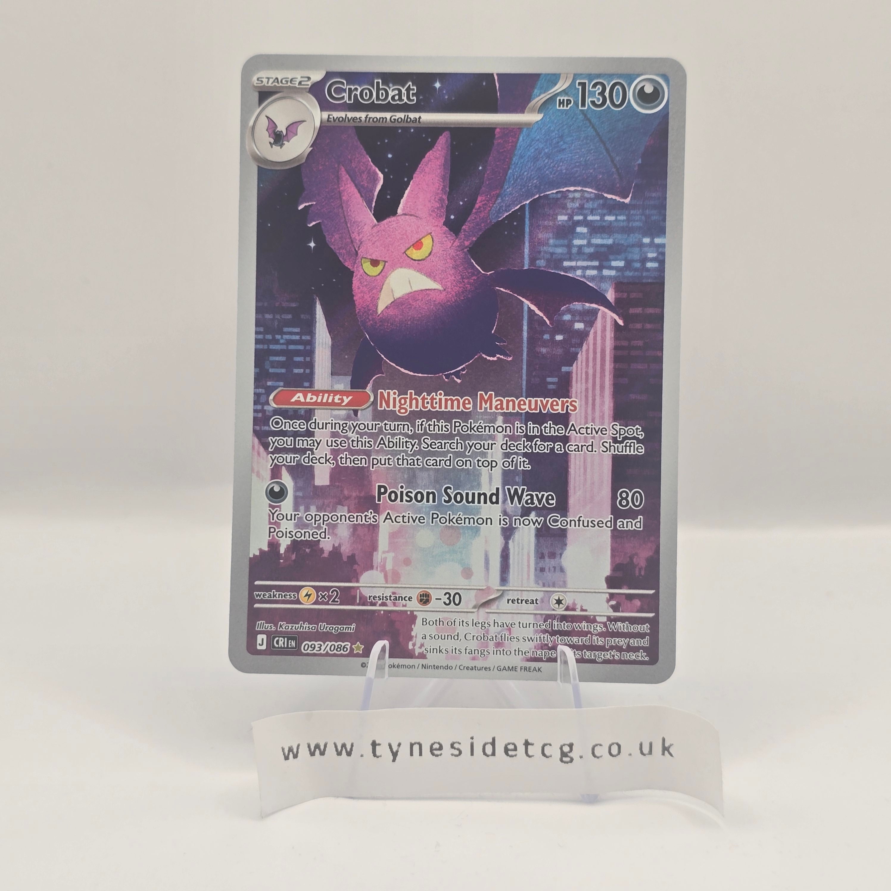 Crobat 093/086 – Chaos Rising (English Single)