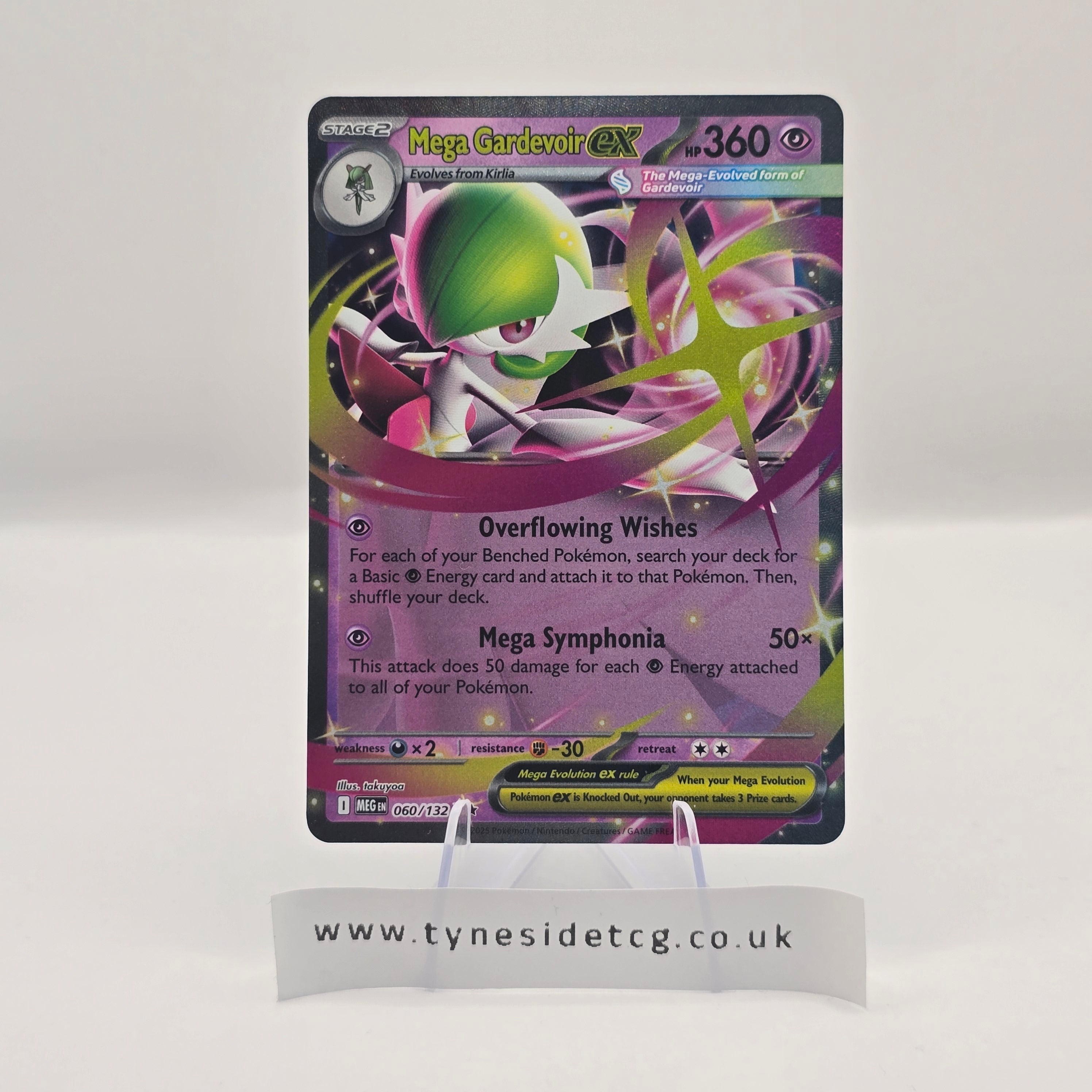 Mega Gardevoir EX 060/132 – Mega Evolution (English Single)