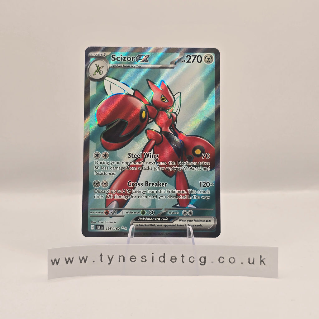 Scizor ex 195/162 - Temporal Forces (English Single)
