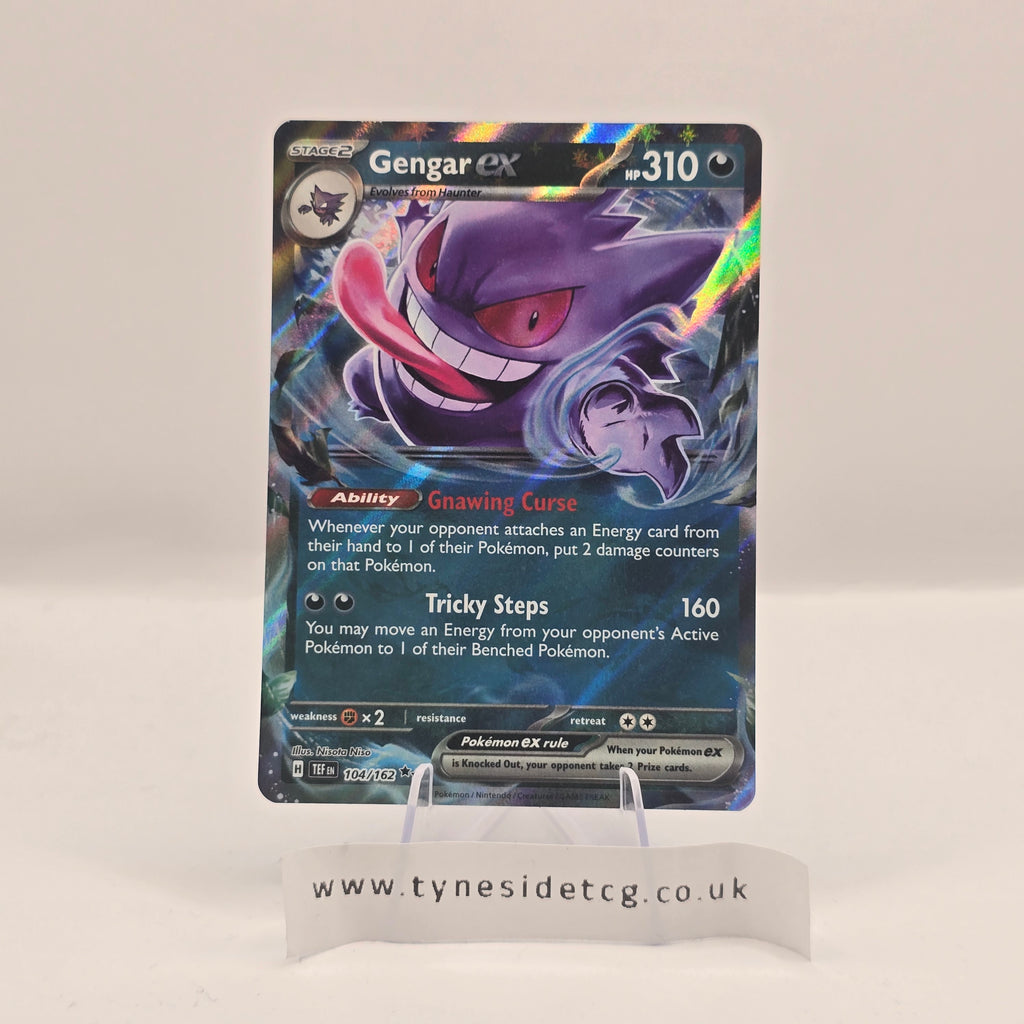Gengar ex 104/162 – Temporal Forces (English Single)