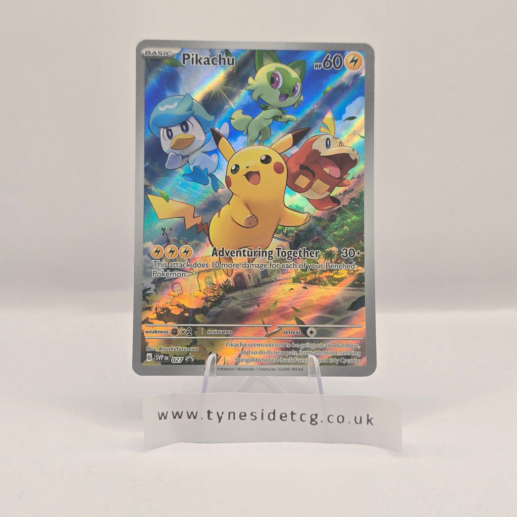 Pikachu SVP027 – Promo (English Single)