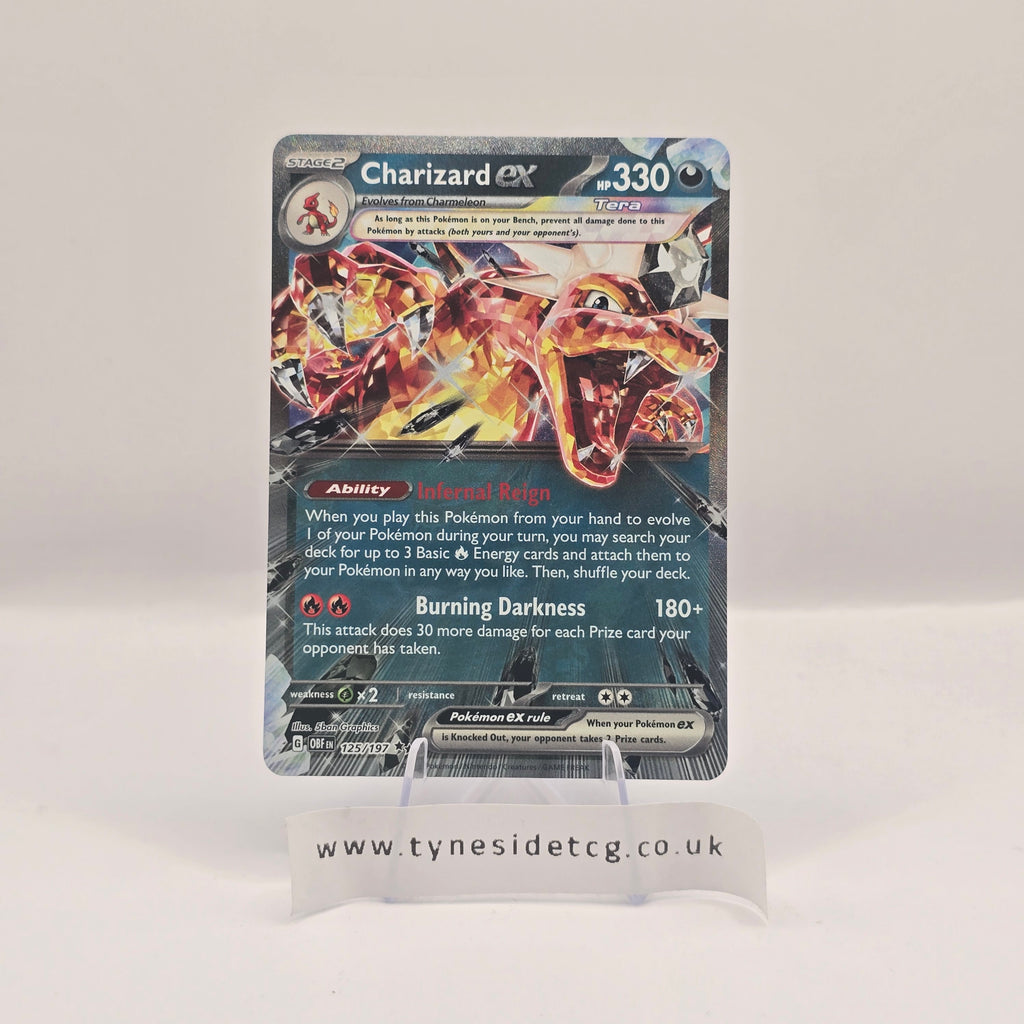 Charizard ex 125/197 – Obsidian Flames (English Single)