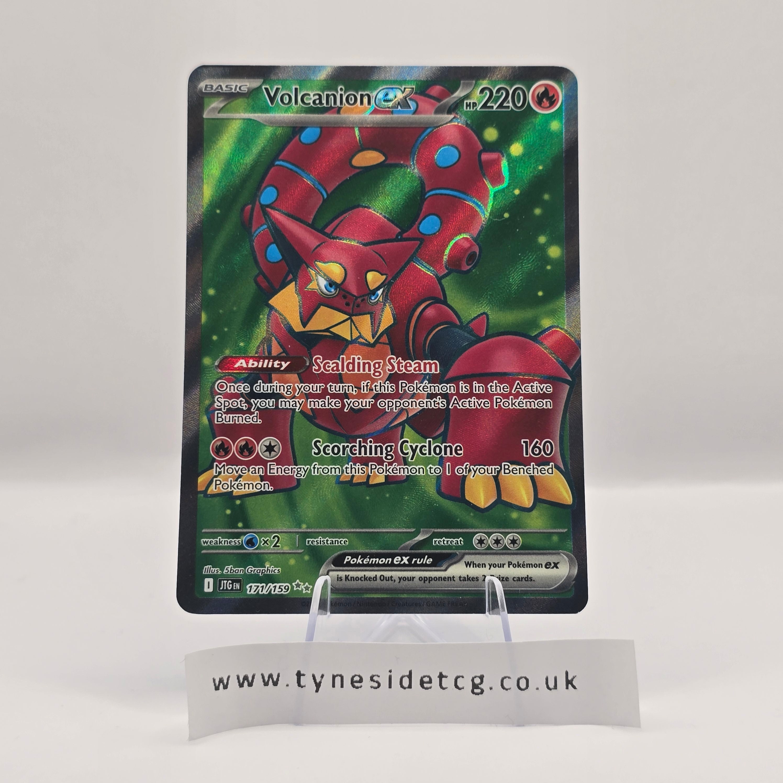 Volcanion EX 171/159 – Journey Together (English Single)