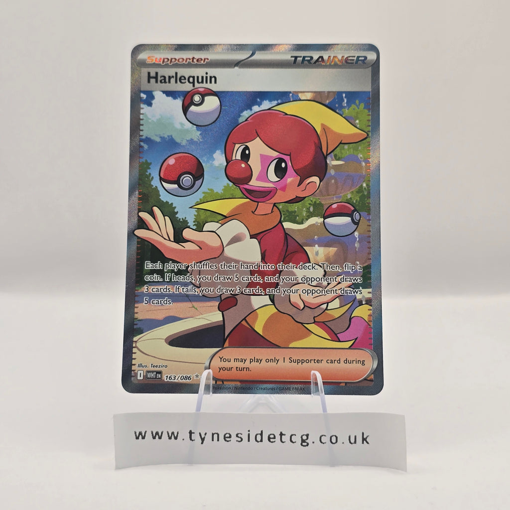 Harlequin 163/086 – White Flare (English Single)