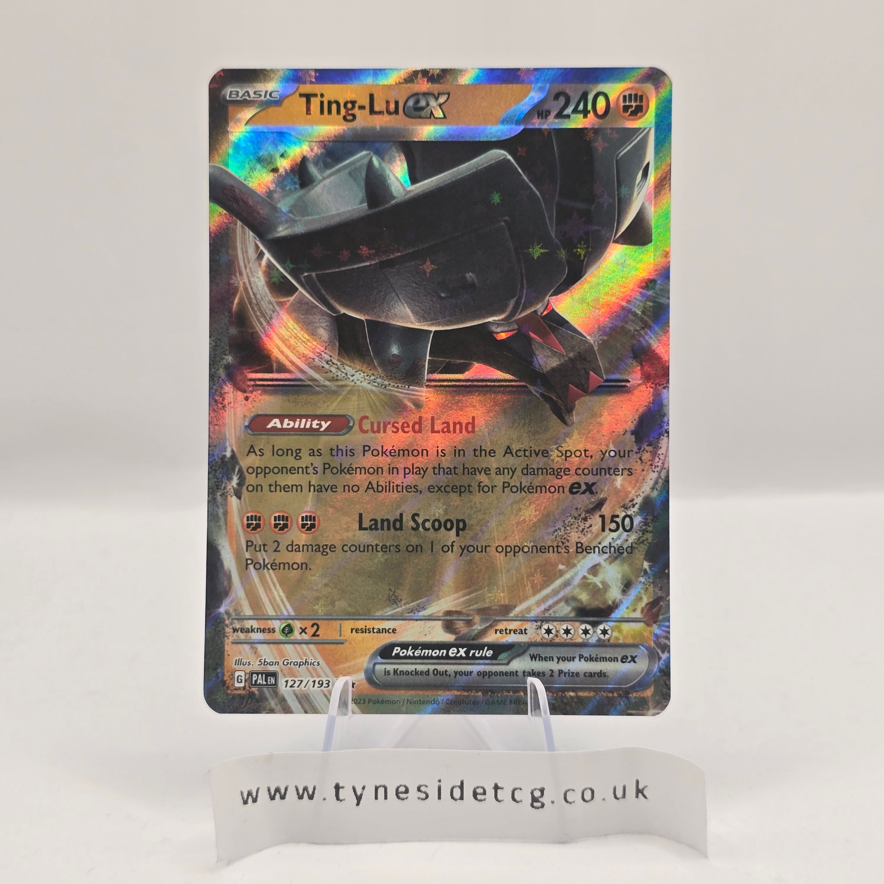 Ting-Lu ex 127/193 – Paldea Evolved (English Single)