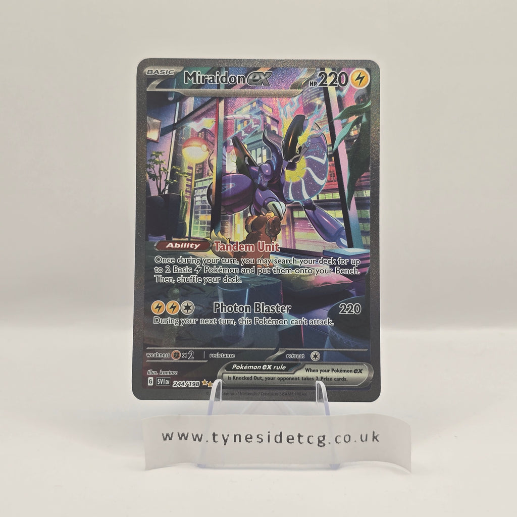 Miraidon ex 244/198 - Scarlet & Violet (English Pokemon TCG Single)