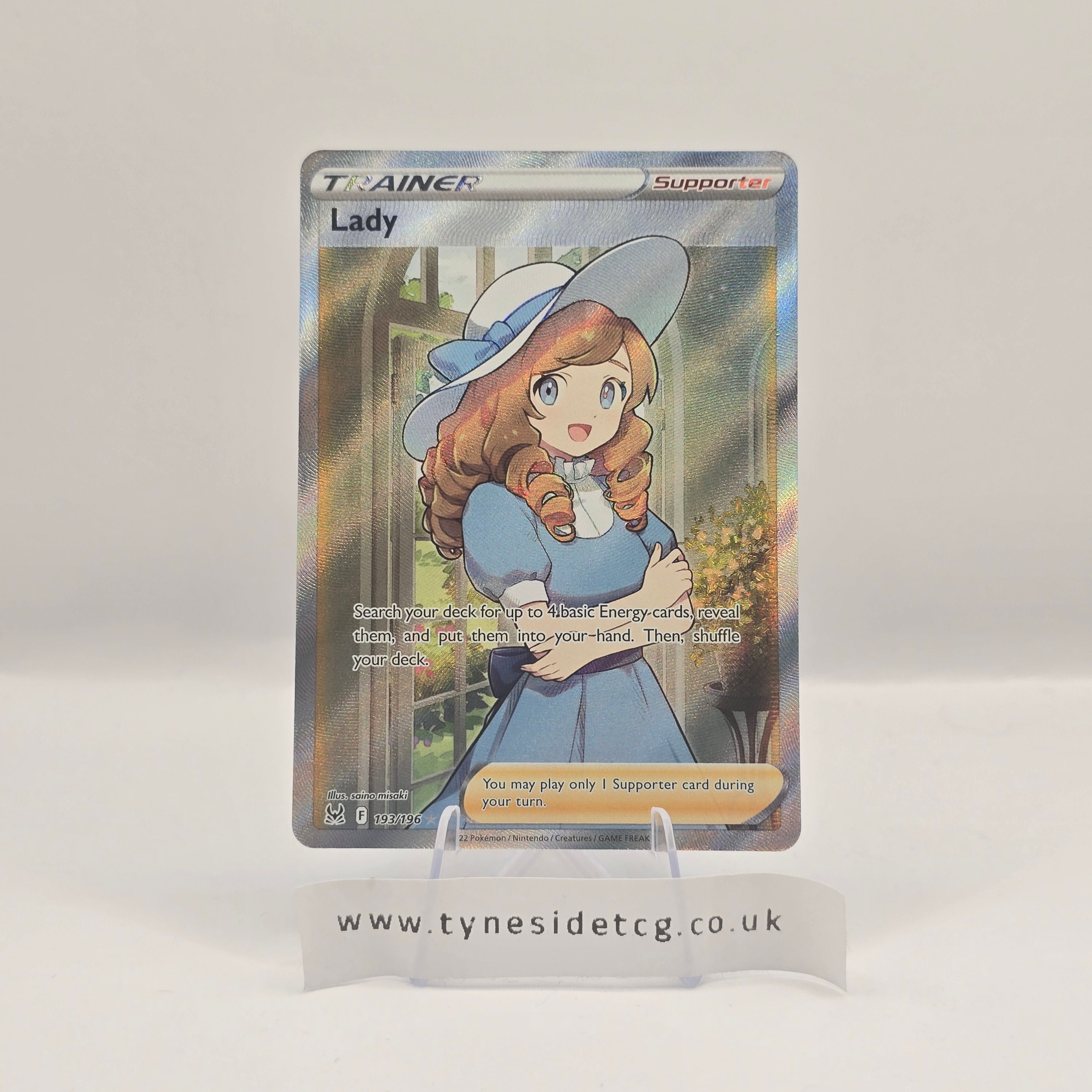 Lady 193/196 - Lost Origin (English Pokemon TCG Single)