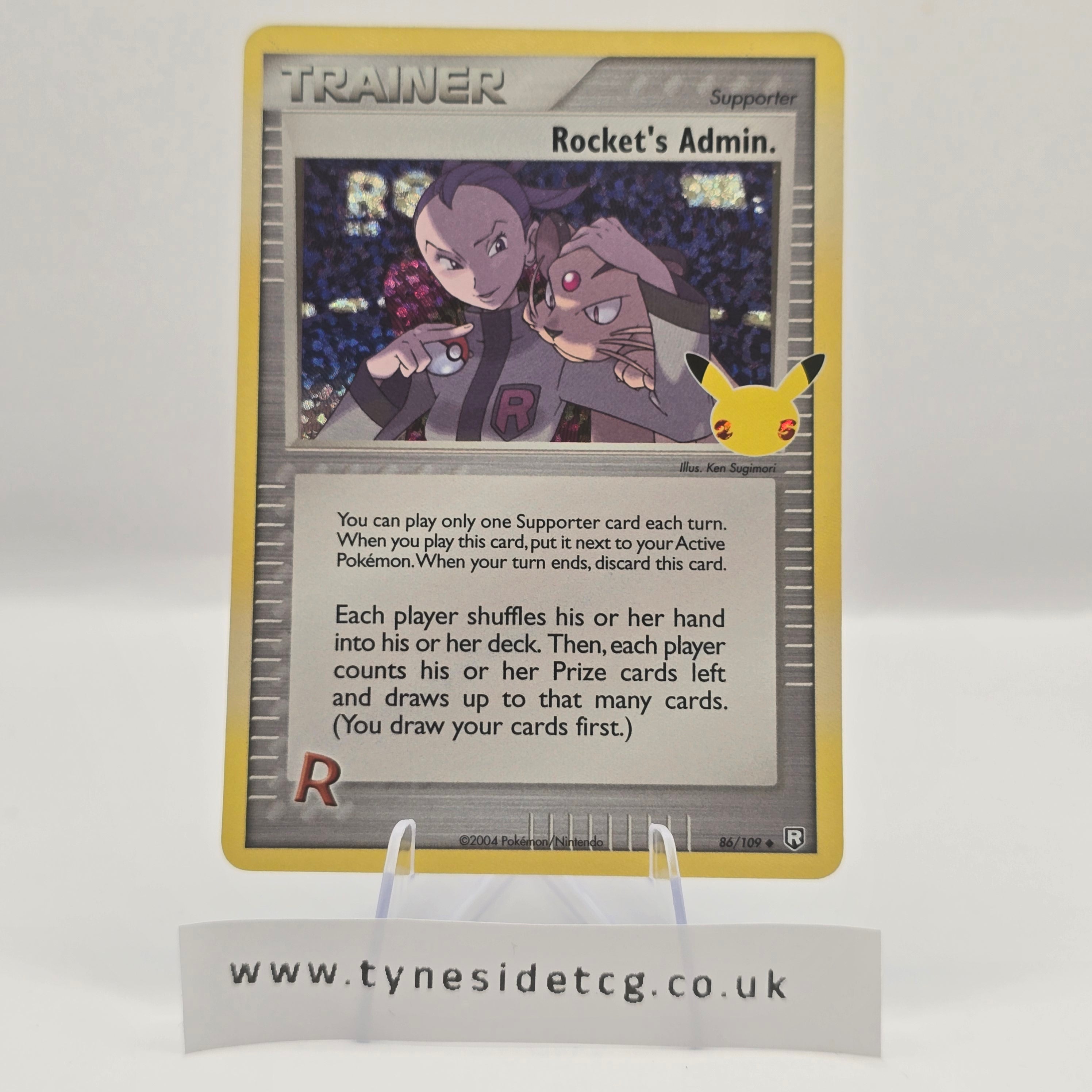 Rocket’s Admin 86/109 – Celebrations (English Single)