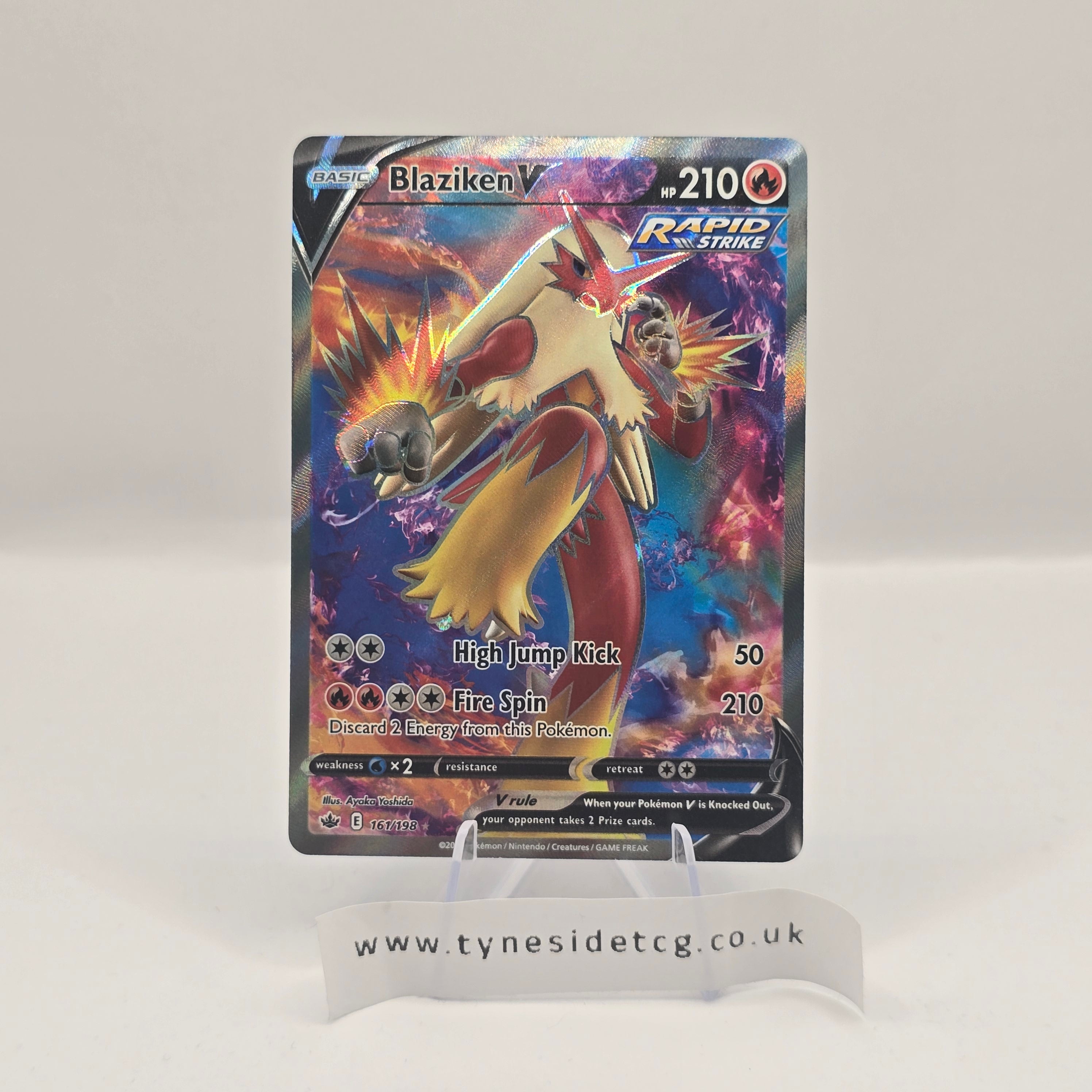 Blaziken V 161/198 – Chilling Reign (English Single)