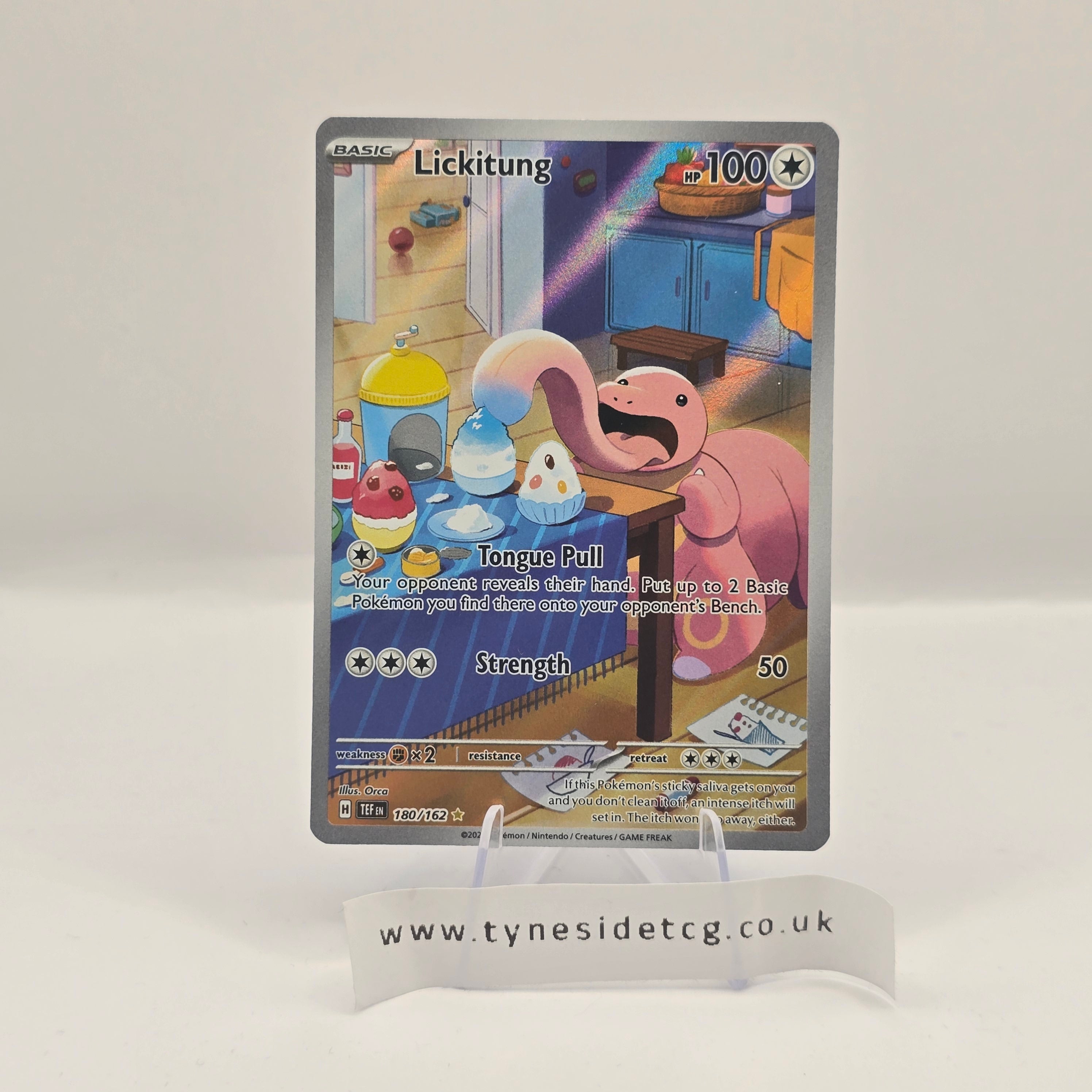 Lickitung 180/162 – Temporal Forces (English Single)