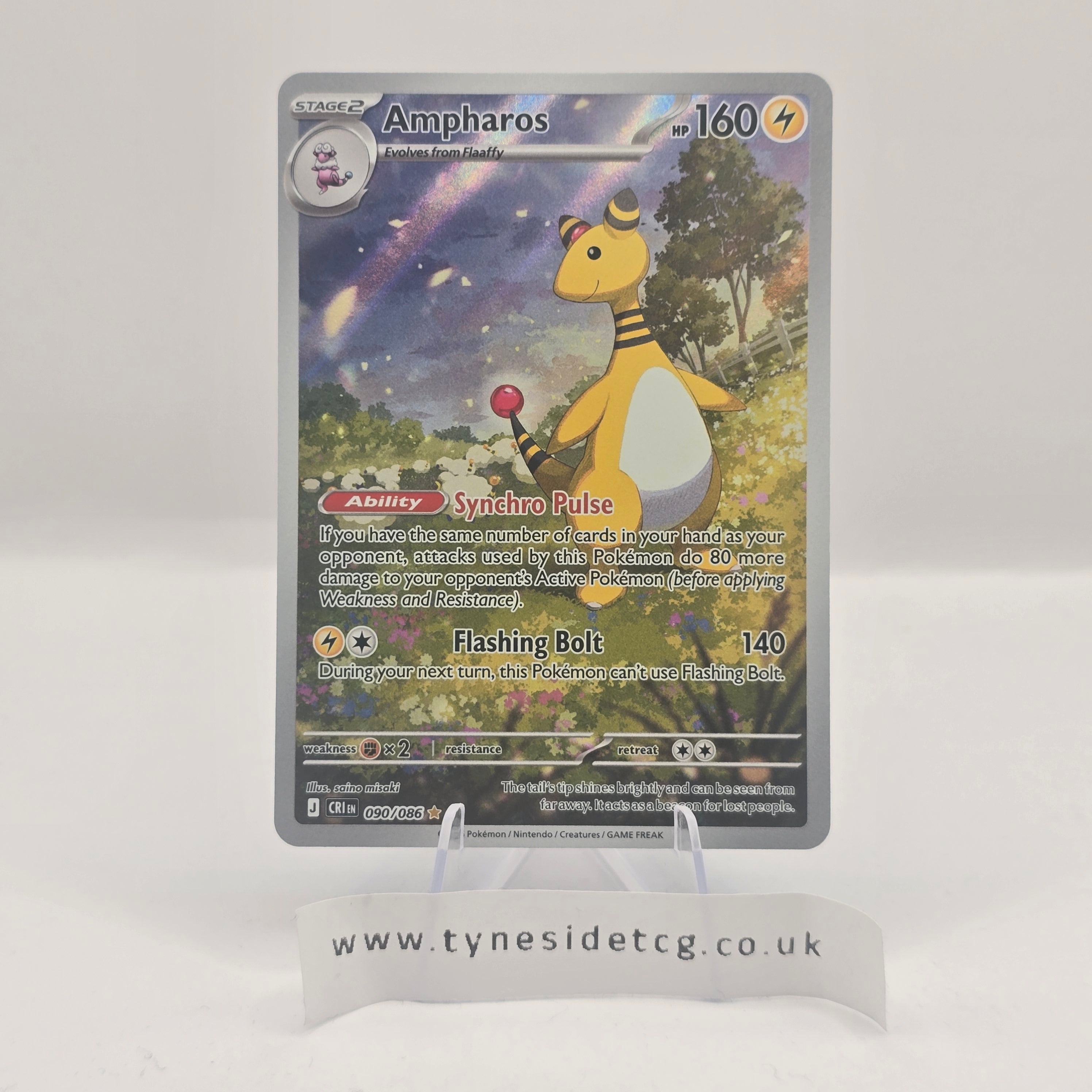 Ampharos 090/086 – Chaos Rising (English Single)