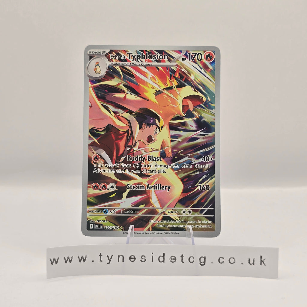 Ethan's Typhlosion 190/182 - Destined Rivals (English Single)