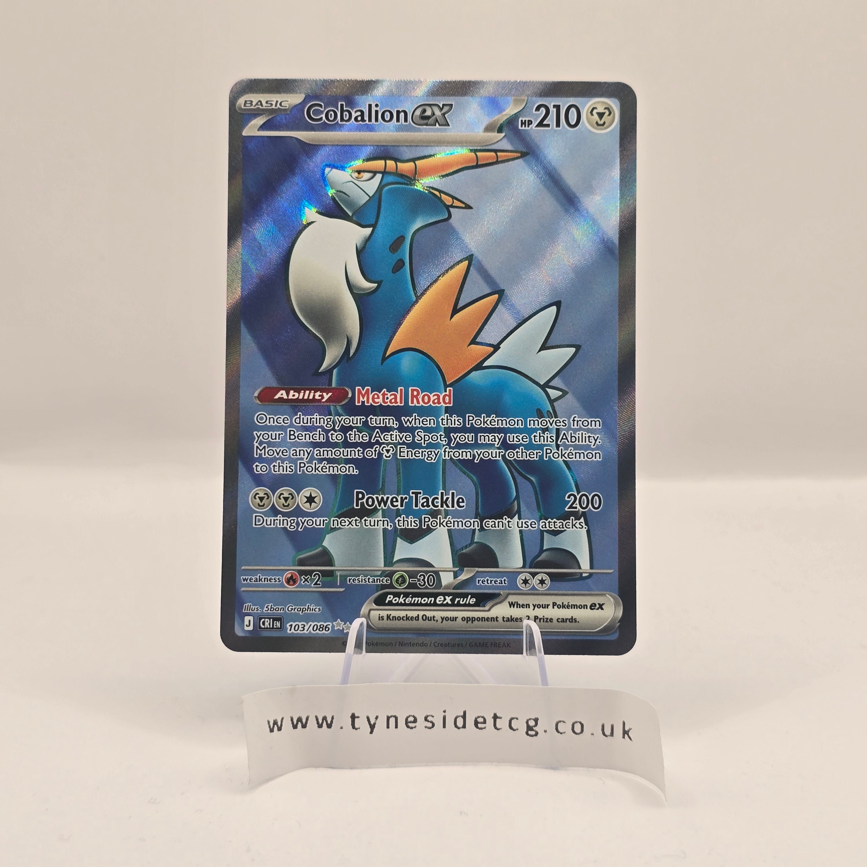 Cobalion EX 103/086 – Chaos Rising (English Single)