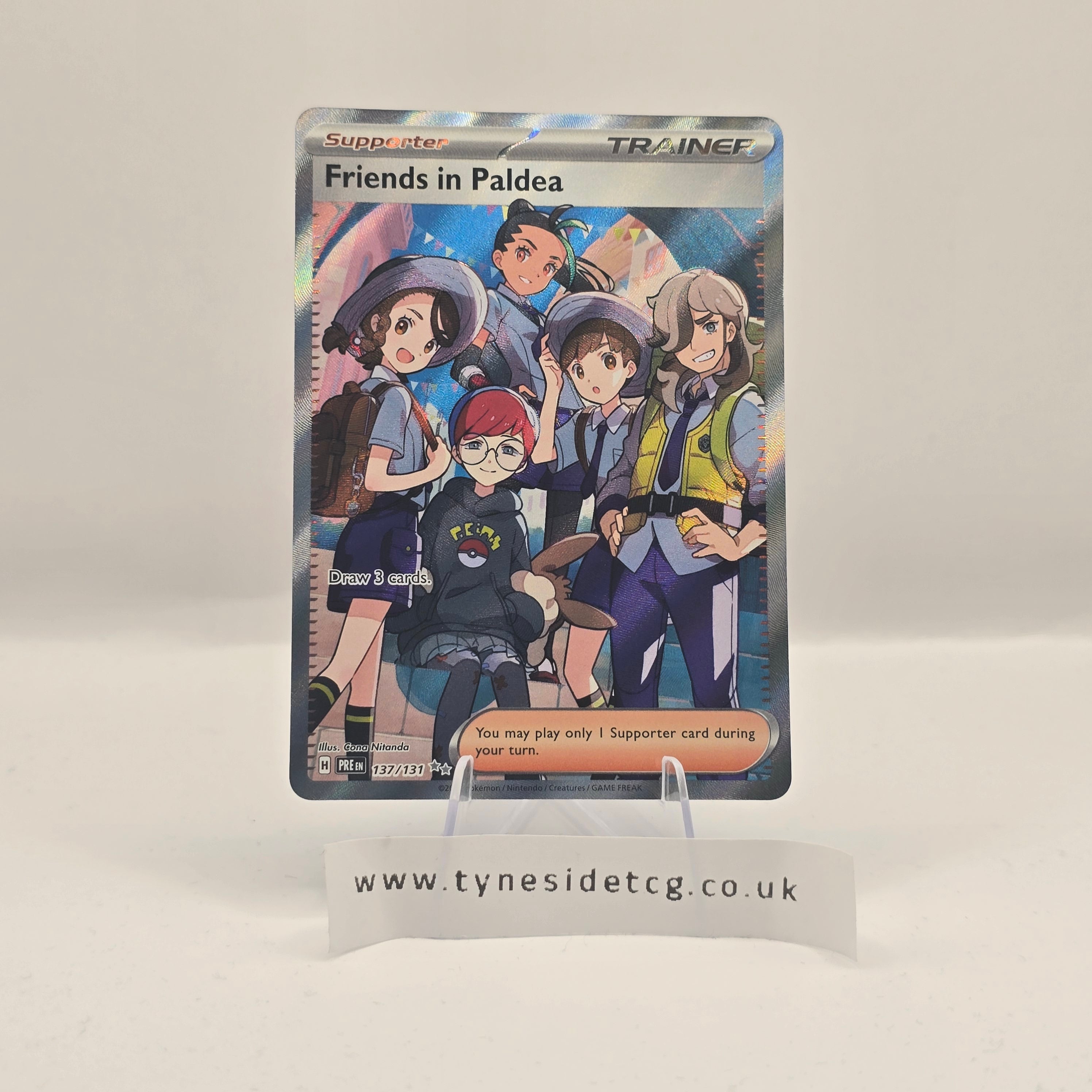 Friends In Paldea 137/131 – Prismatic Evolutions (English Single)