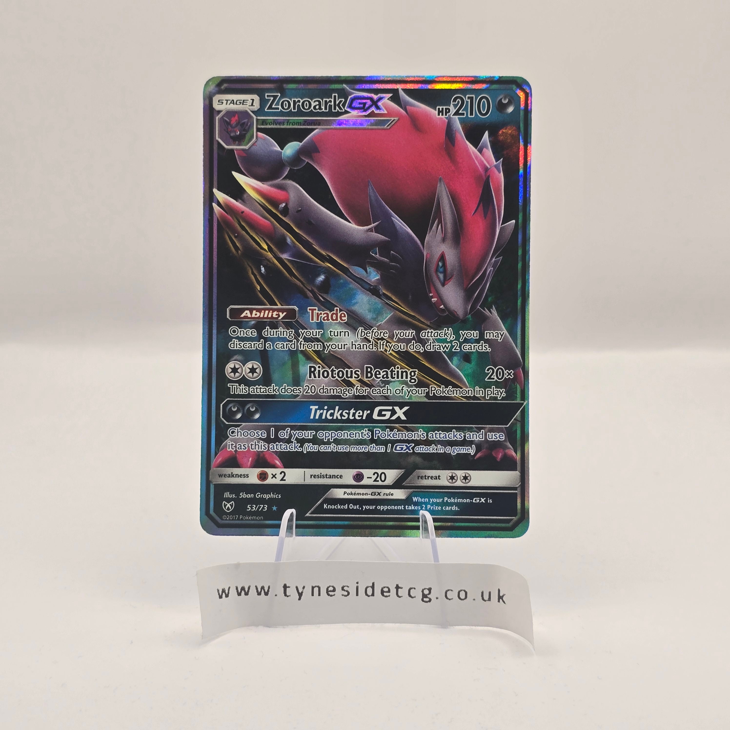 Zoroark GX 53/73 – Shining Legends (English Single)
