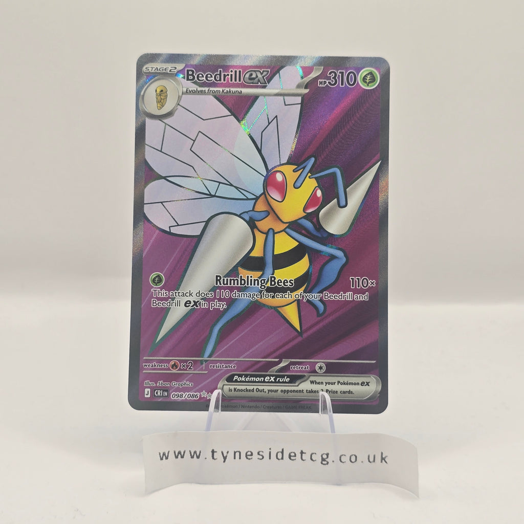 Beedrill EX 098/086 – Chaos Rising (English Single)