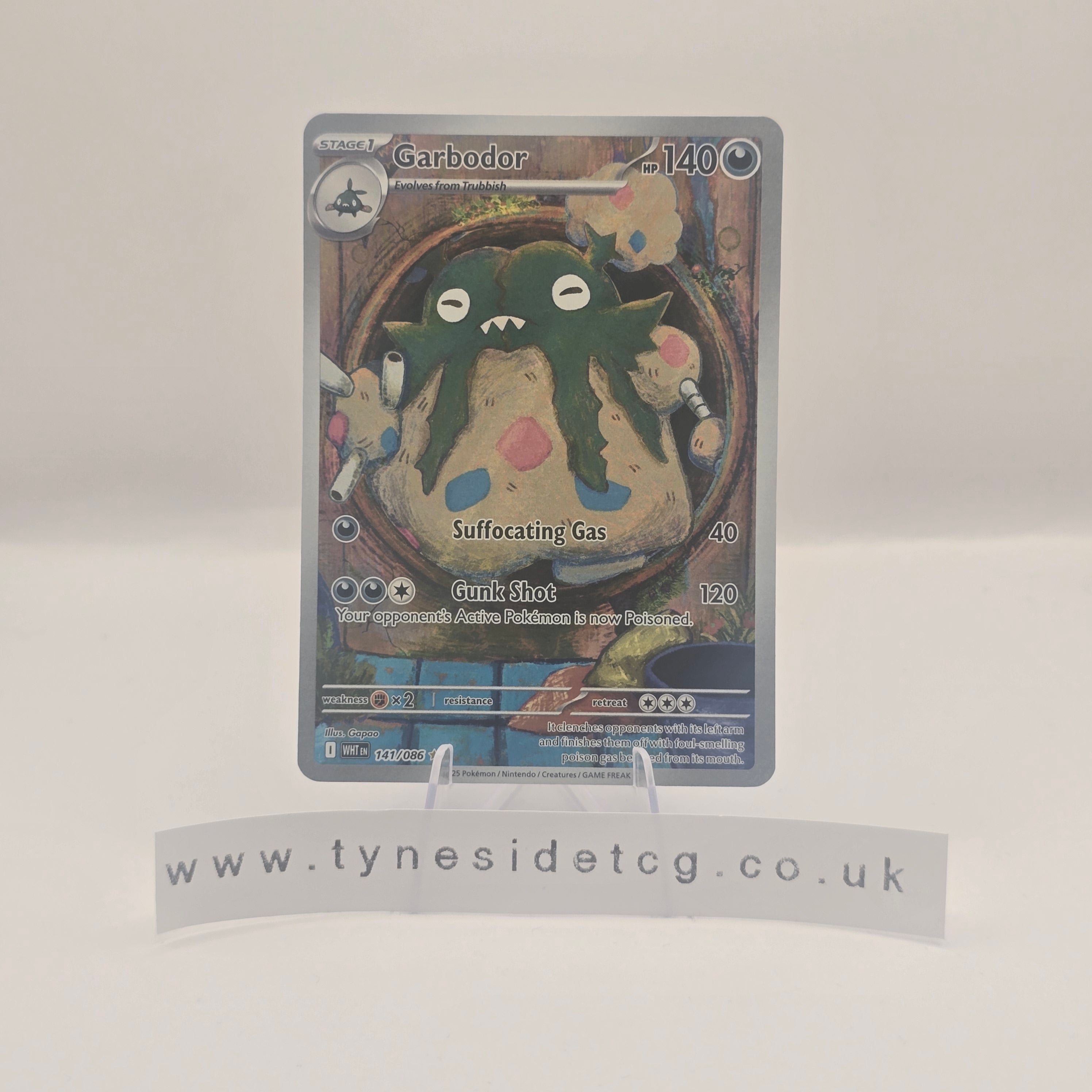 Garbodor 141/086 - White Flare (English Single)