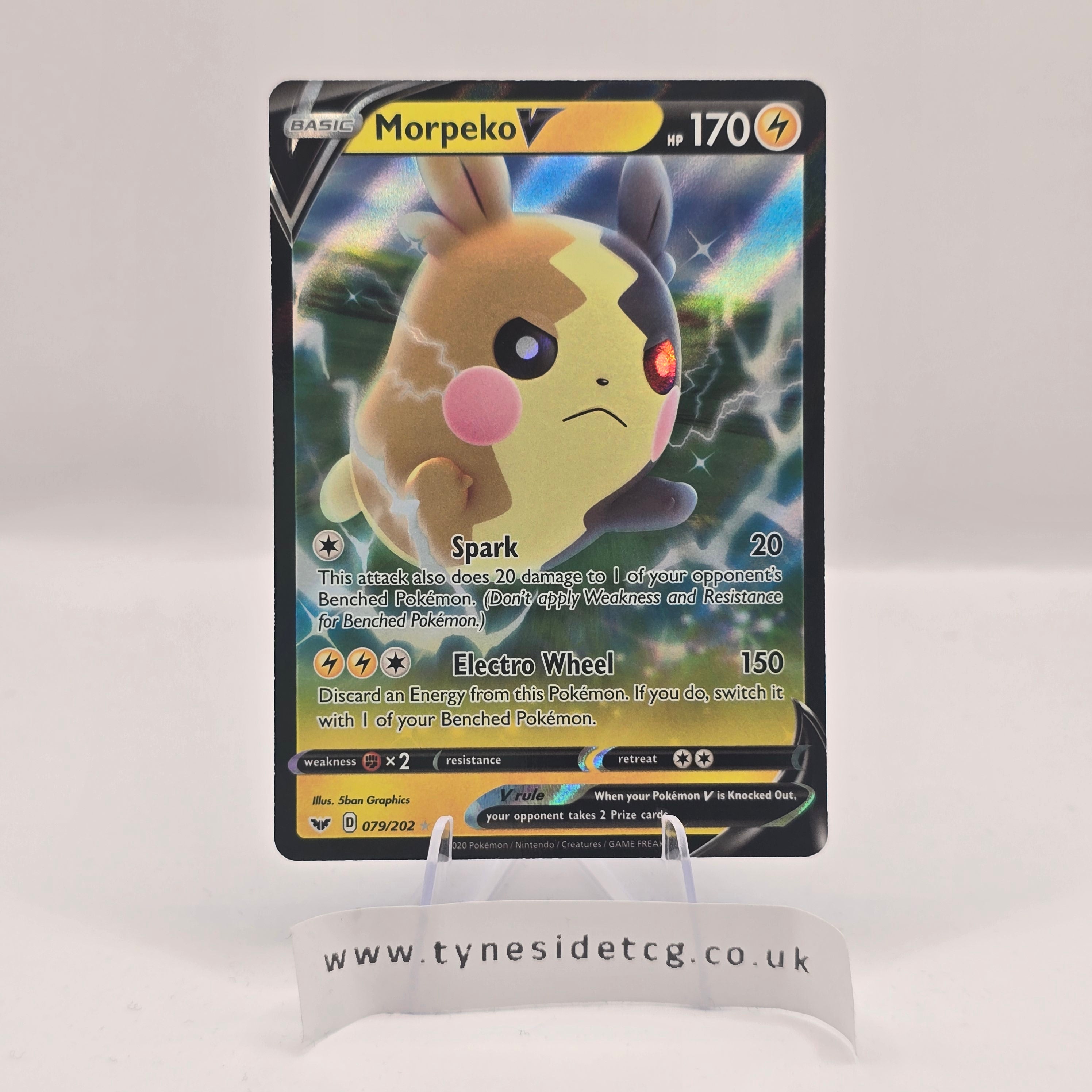 Morpeko V 079/202 – Sword & Shield Base Set (English Single)