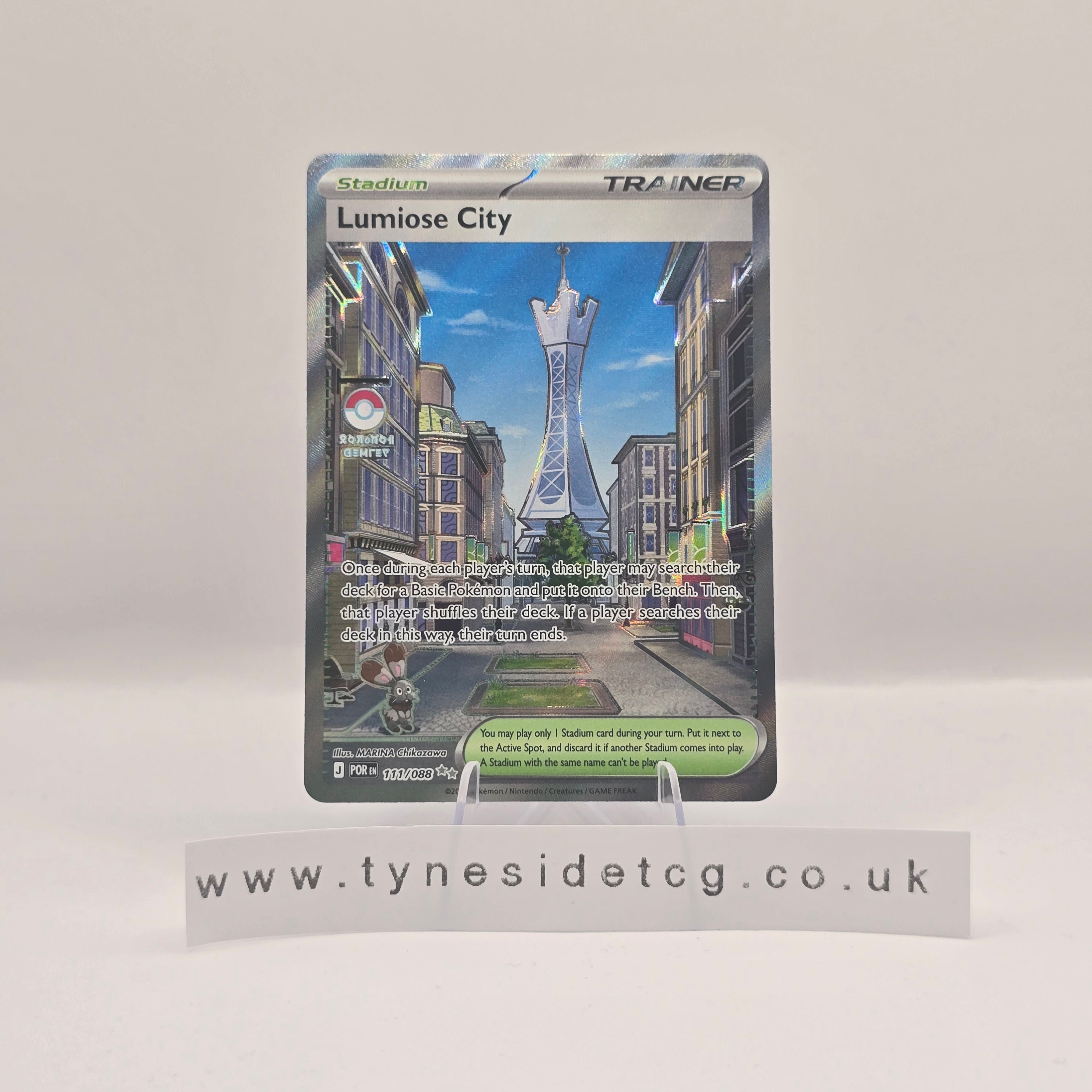 Lumiose City 111/088 - Perfect Order (English Single)