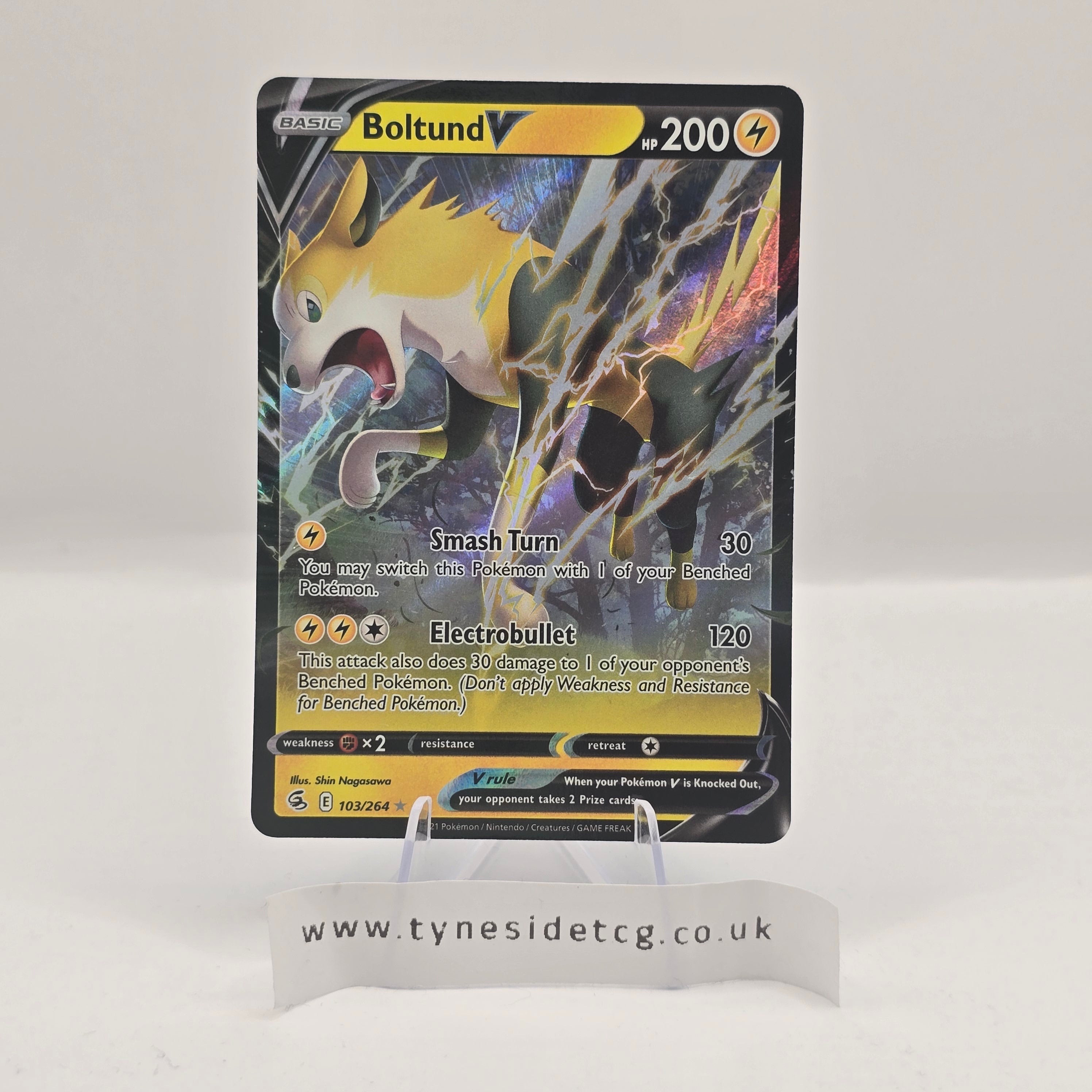 Boltund V 103/264 – Fusion Strike (English Single)