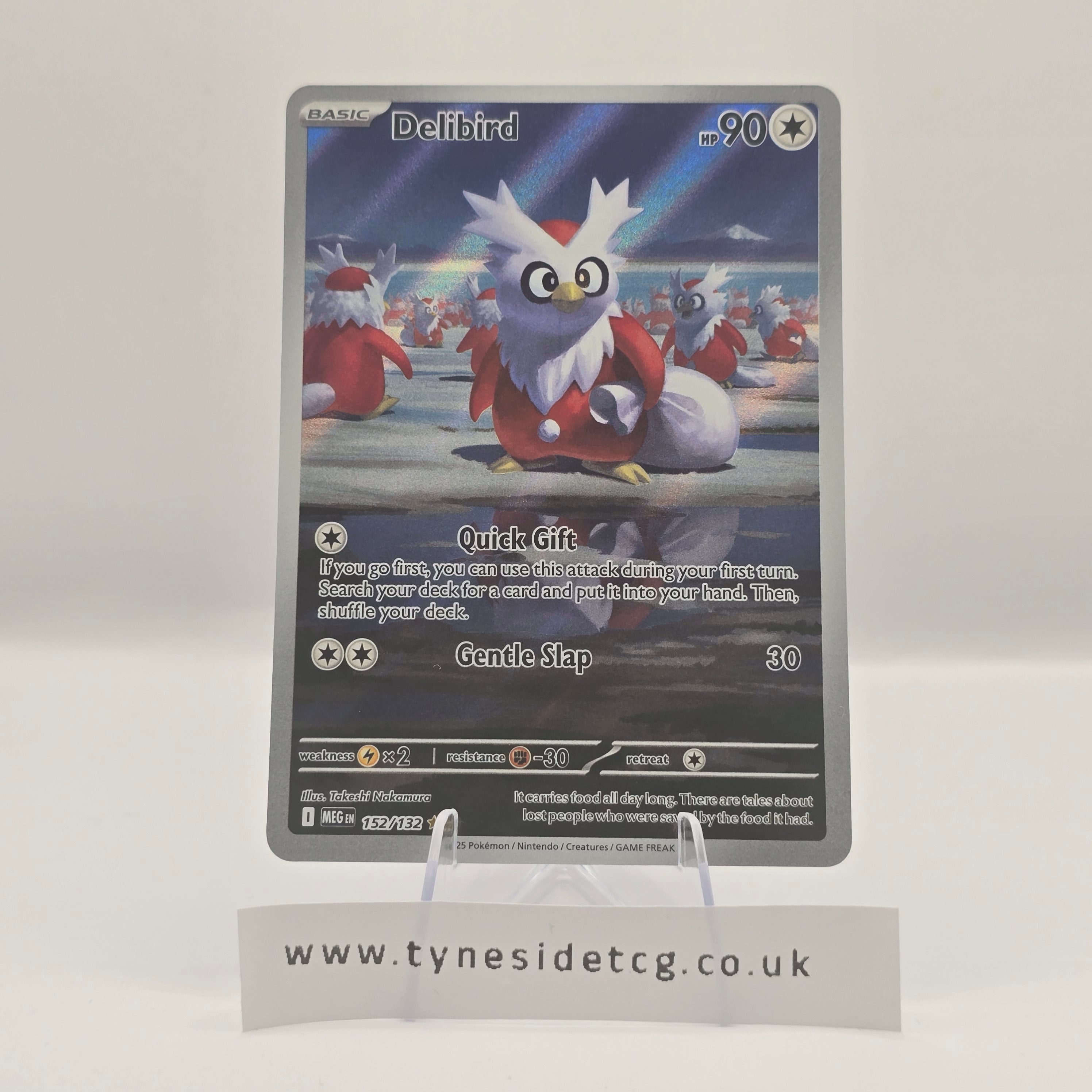 Delibird 152/132 – Mega Evolution (English Single)