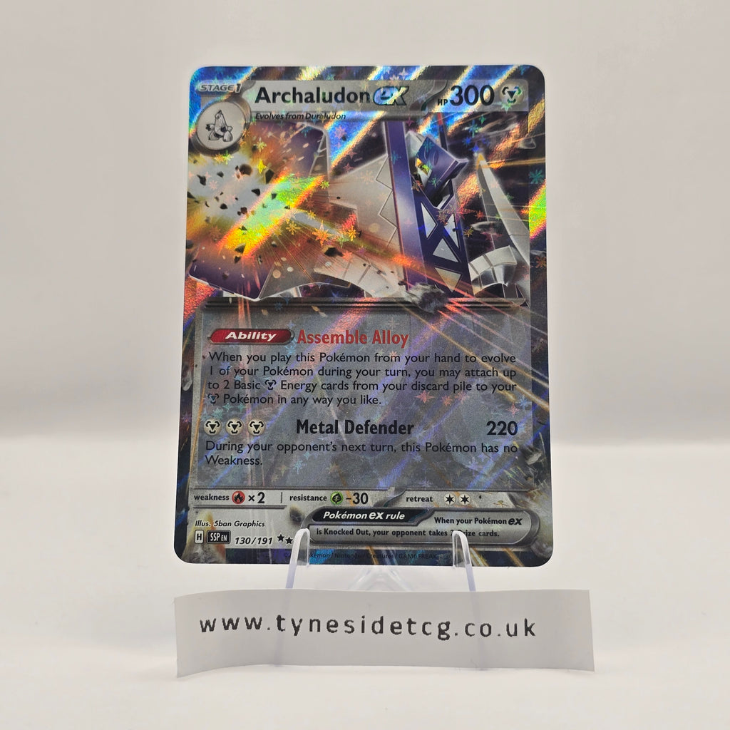 Archaludon EX 130/191 – Surging Sparks (English Single)