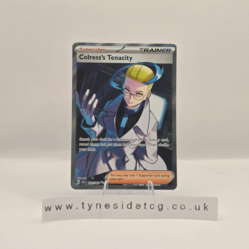 Colress's Tenacity 087/064 - Shrouded Fable (English Single)