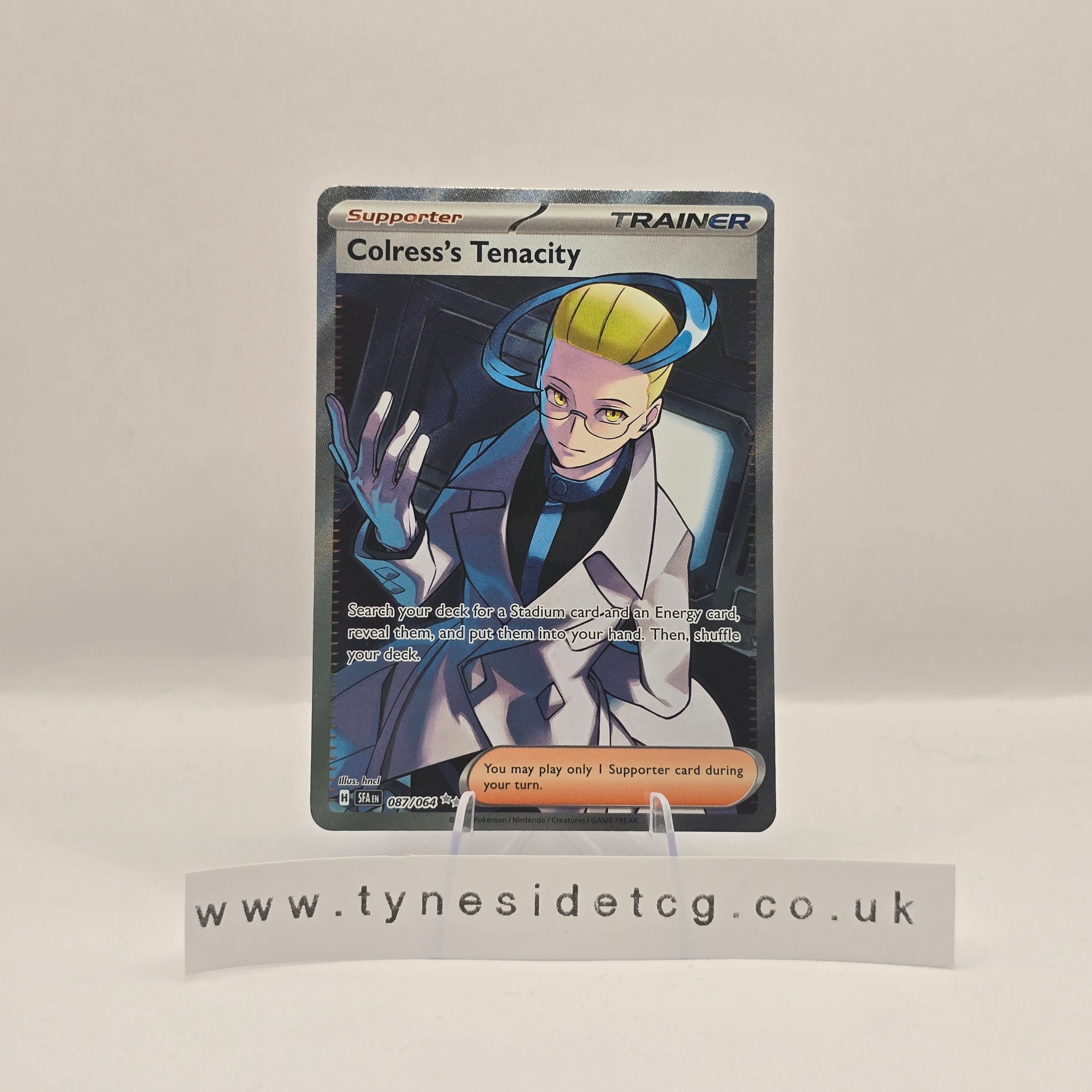 Colress's Tenacity 087/064 - Shrouded Fable (English Single)