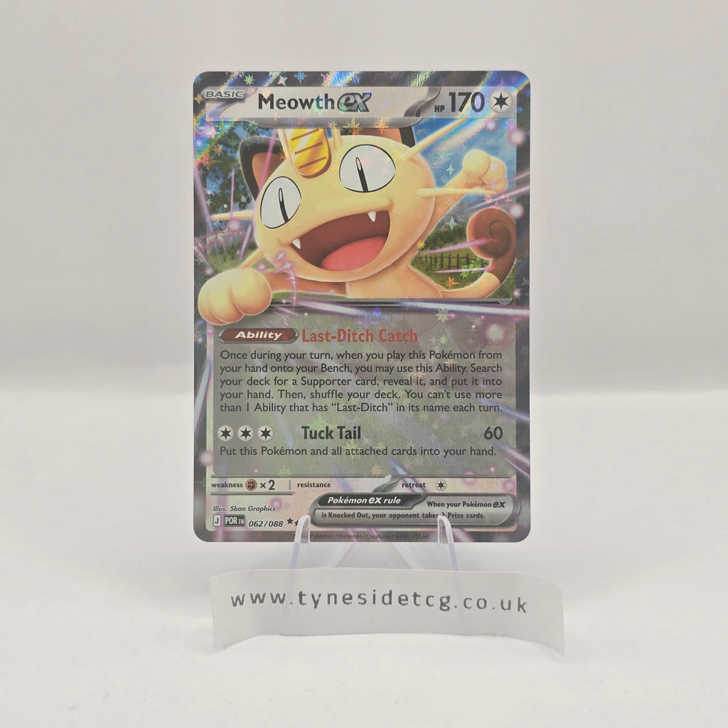 Meowth EX 062/088 – Perfect Order (English Single)