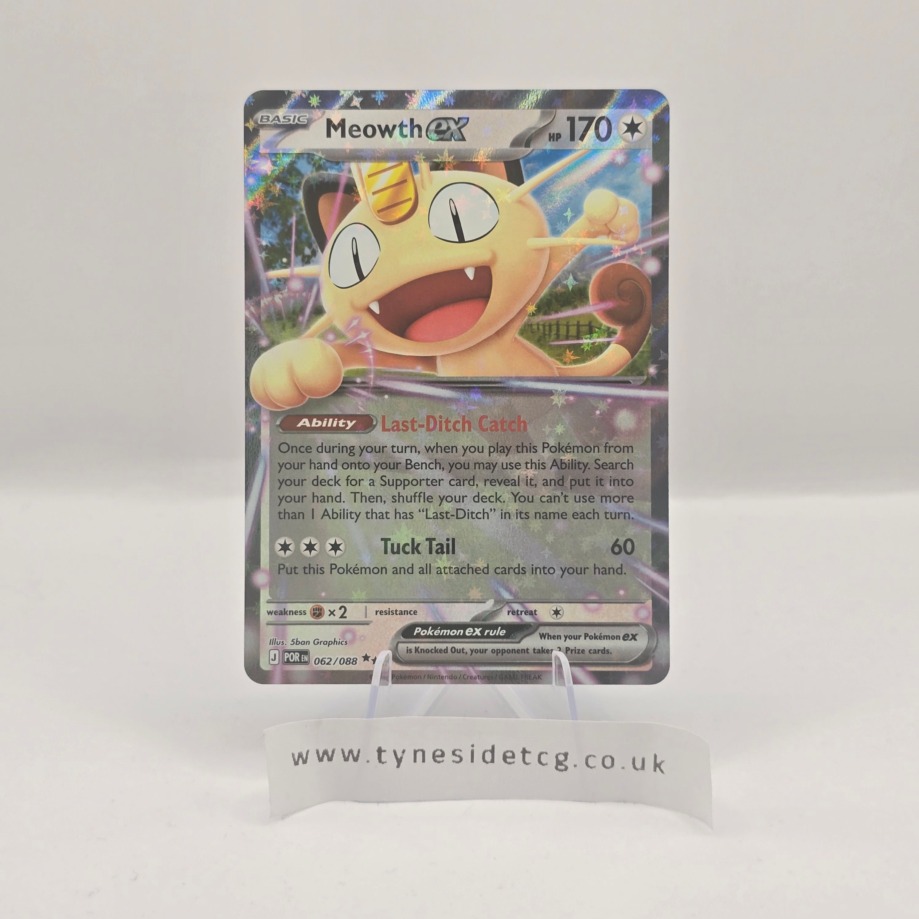 Meowth EX 062/088 – Perfect Order (English Single)