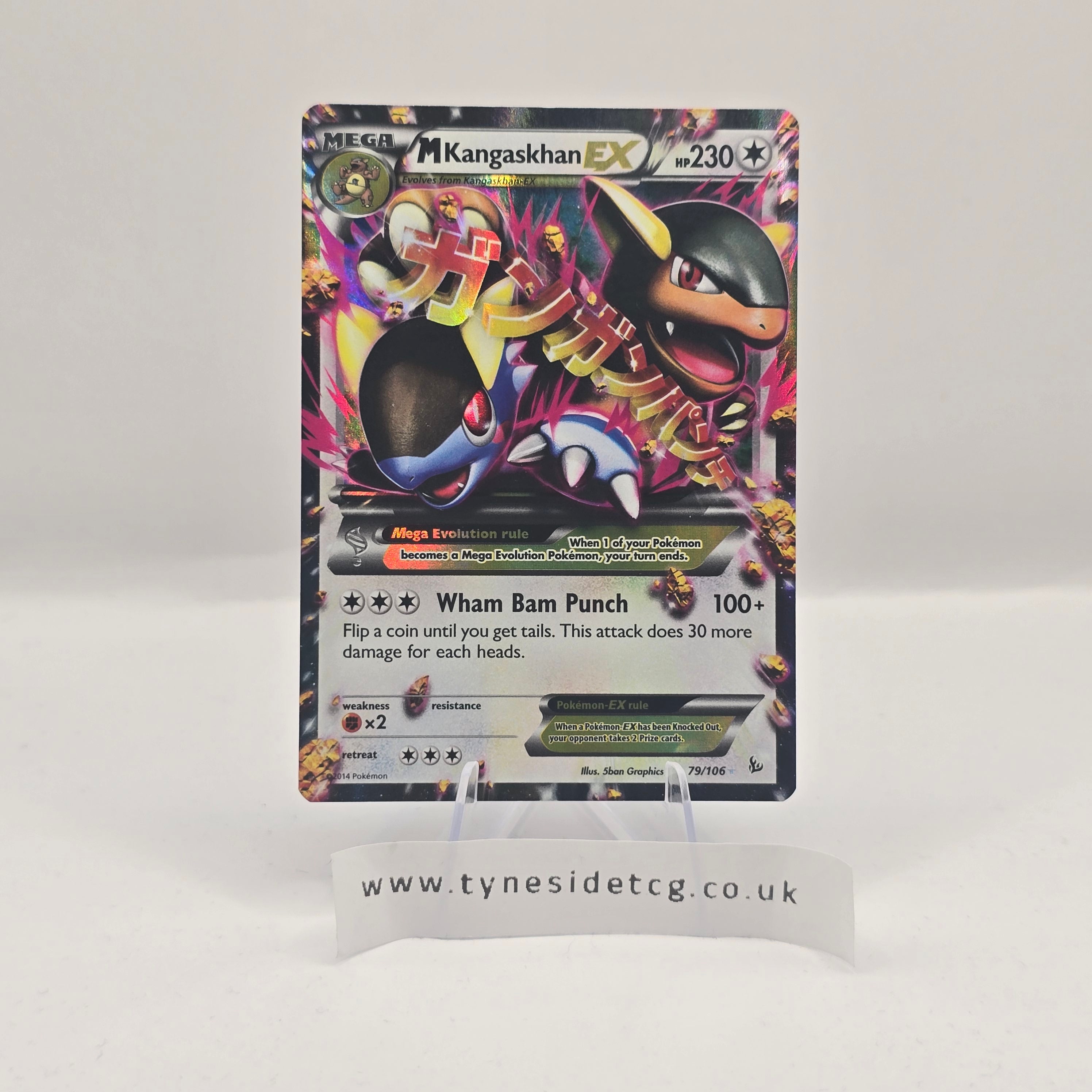 M Kangaskhan EX 79/106 – Flashfire (English Single)