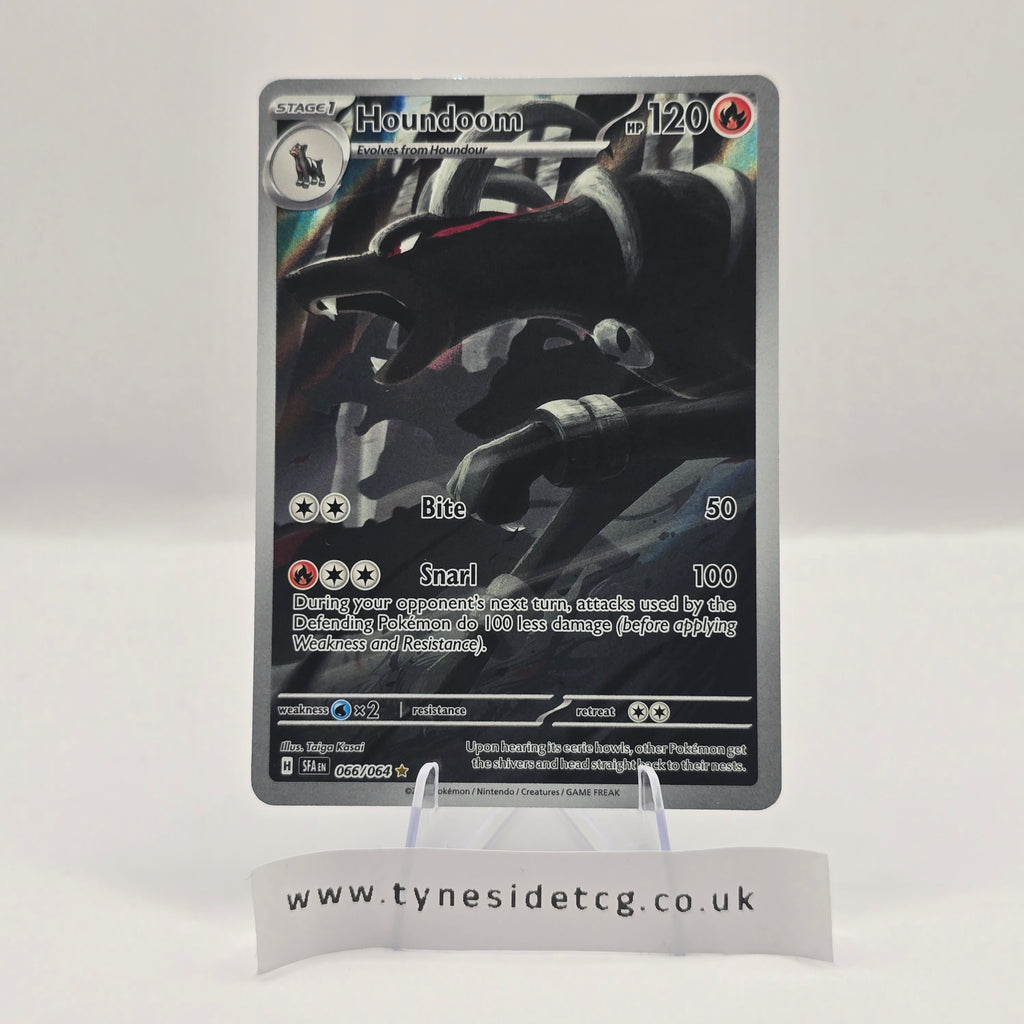 Houndoom 066/064 – Shrouded Fable (English Single)