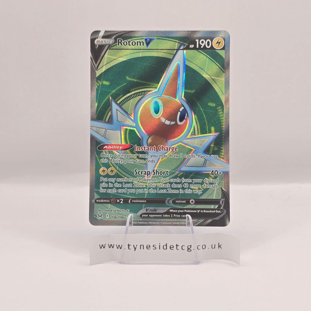 Rotom V 176/196 - Lost Origin (English Single)