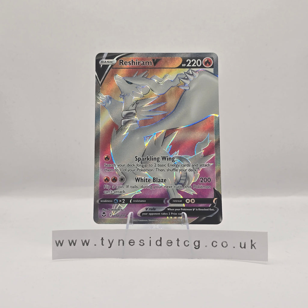 Reshiram V 172/195 - Silver Tempest (English Single)
