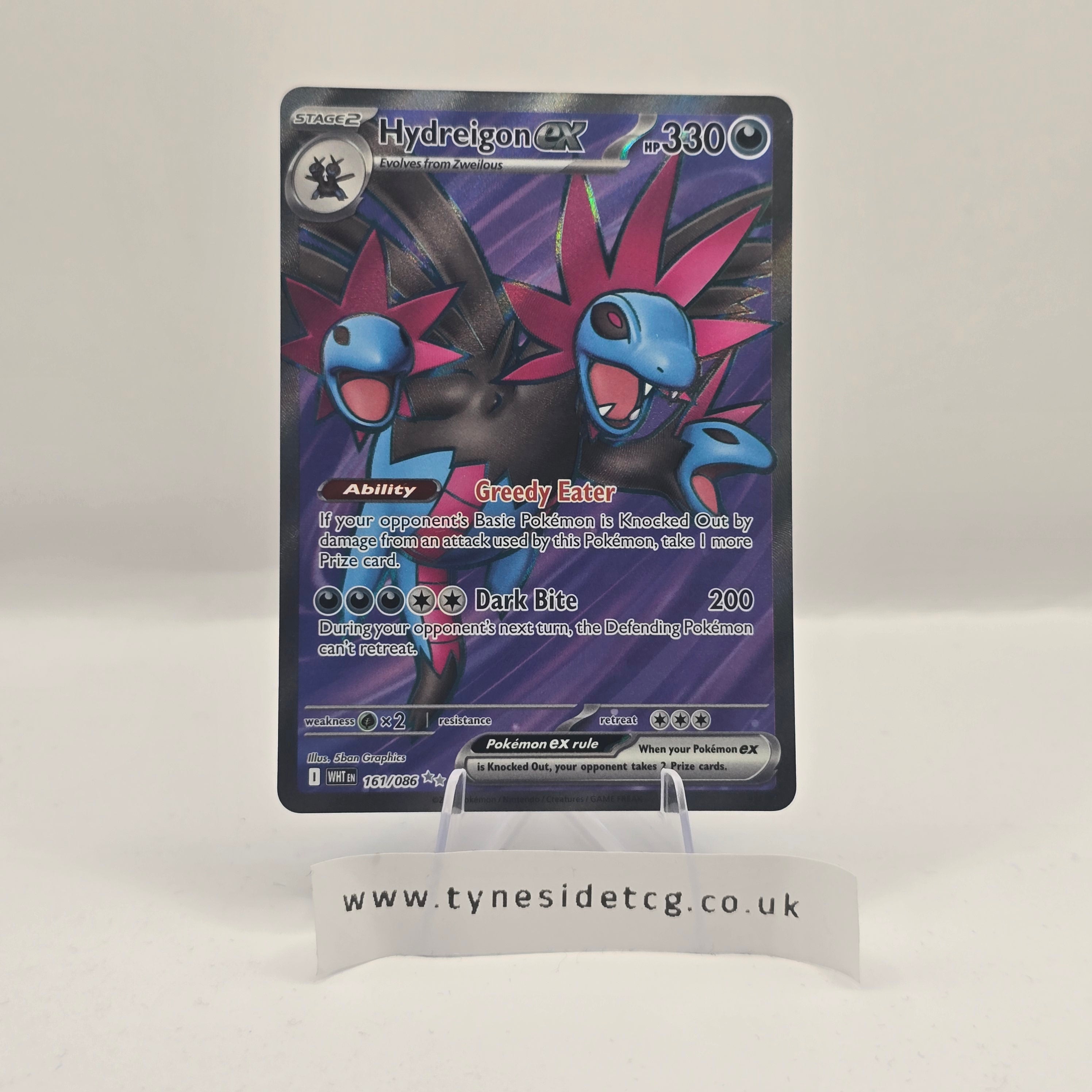 Hydreigon EX 161/086 – White Flare (English Single)