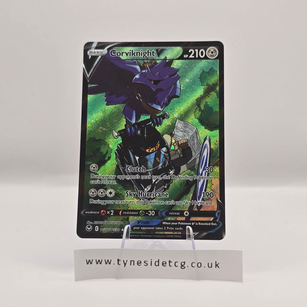 Corviknight V TG18/TG30 – Silver Tempest (English Single)